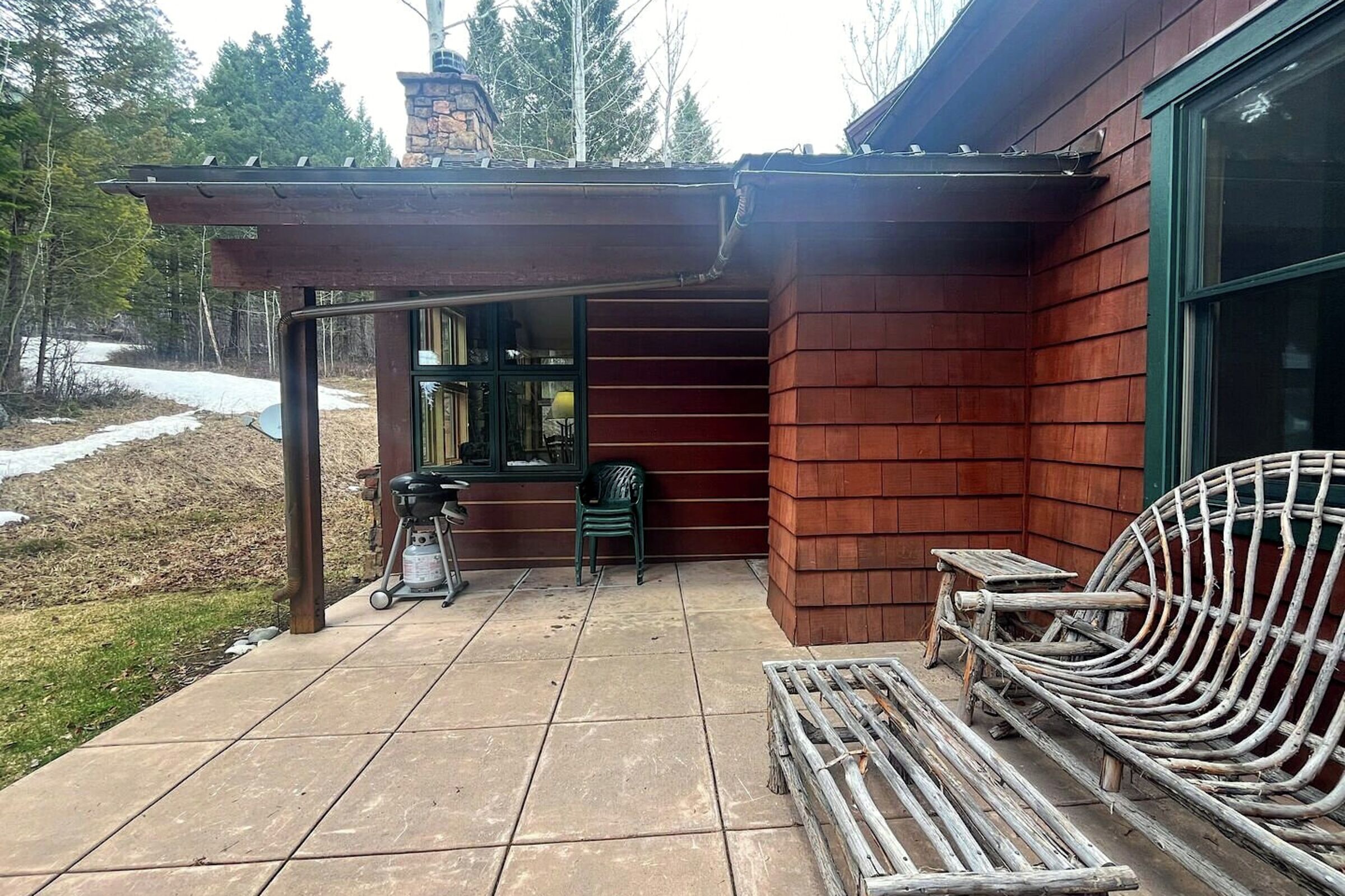 Patio with BBQ