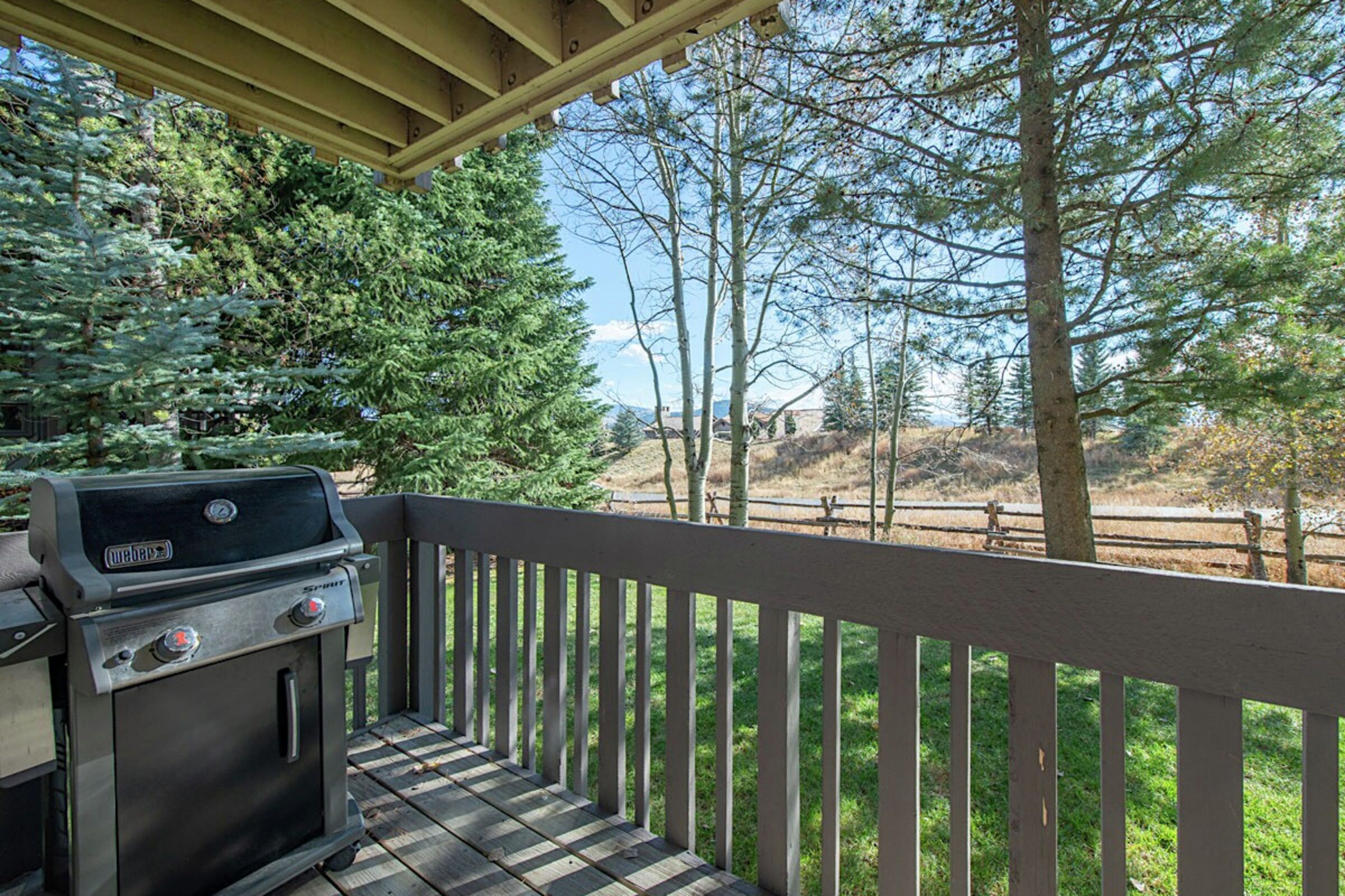 Sleeping Indian East 4 - Balcony with BBQ
