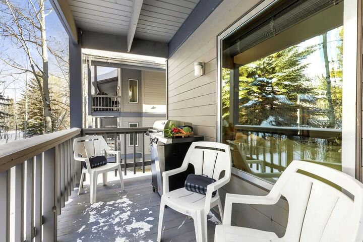 Balcony with BBQ