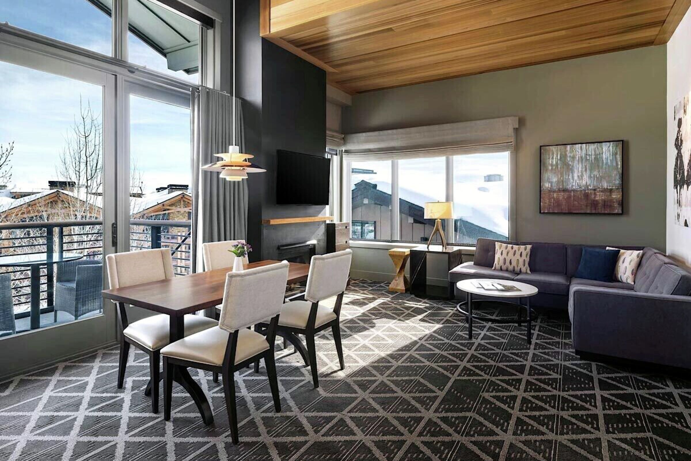 Dining Area & Living Area