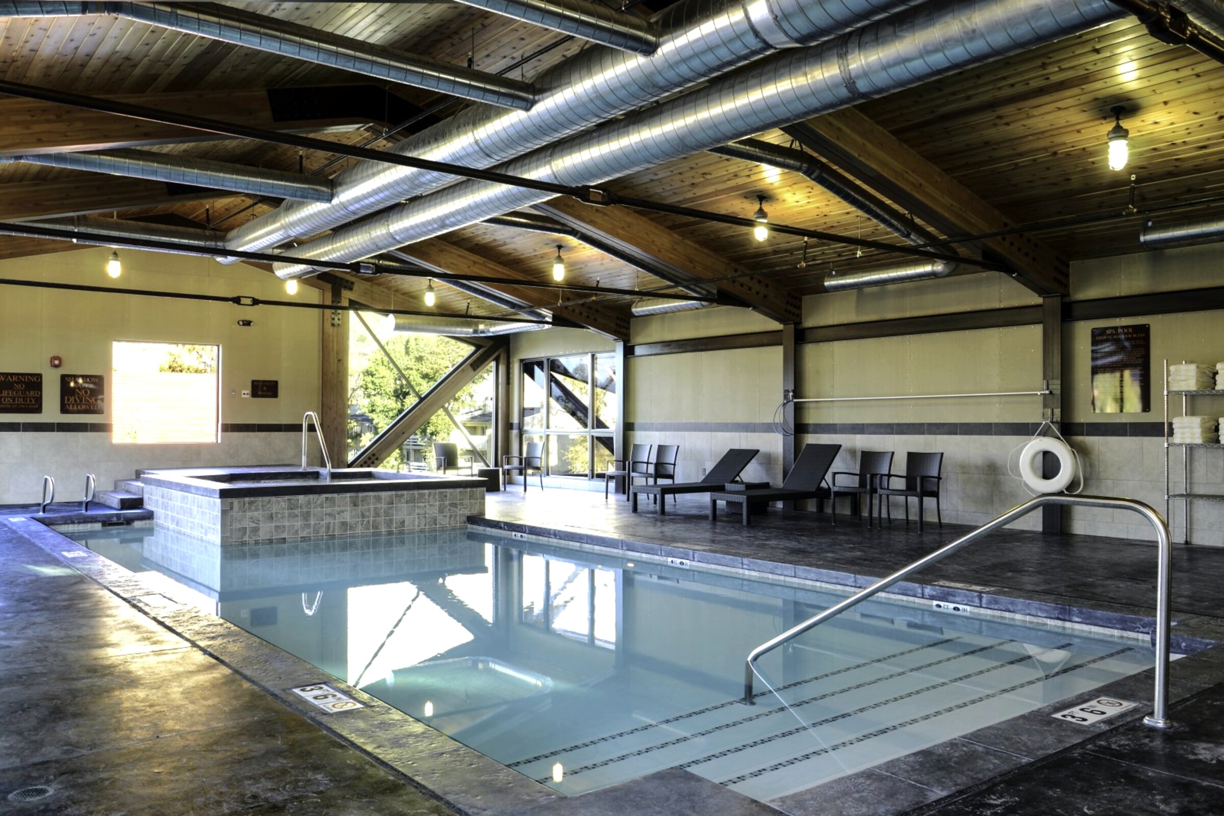 Indoor Pool & Hot Tub