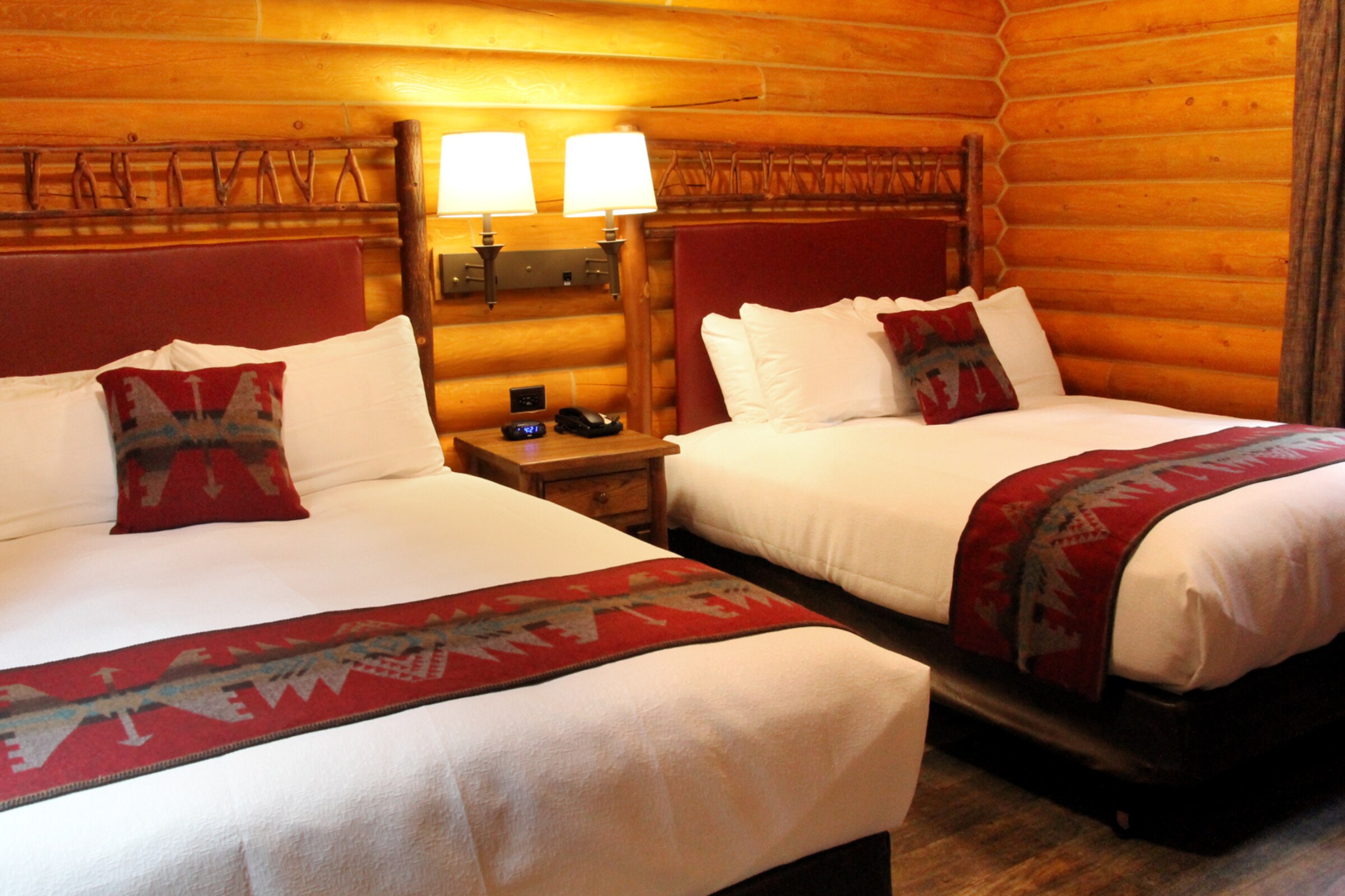 Grand Teton Deluxe Cabin Bedroom