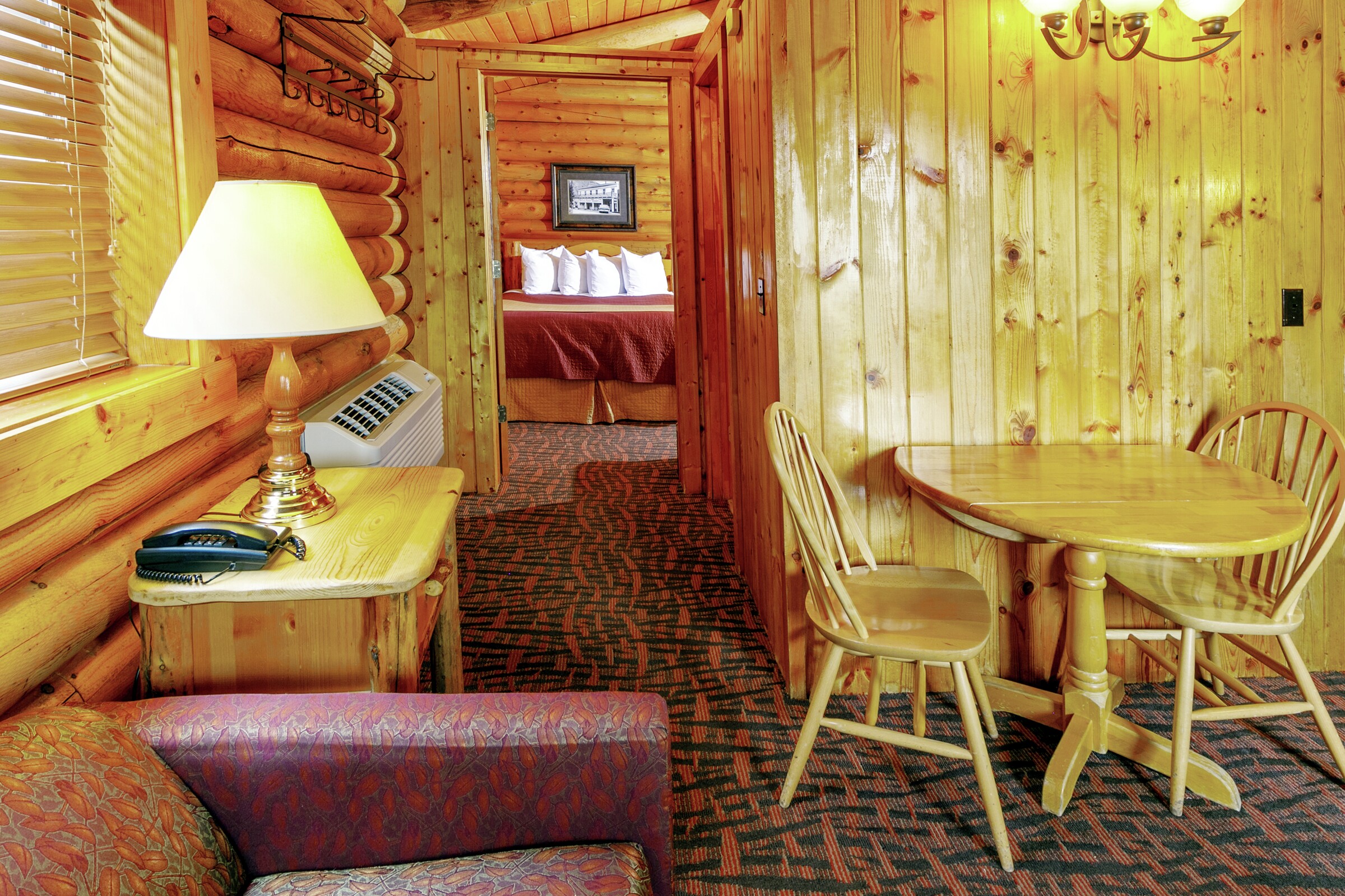 Colter Cabin Living Area
