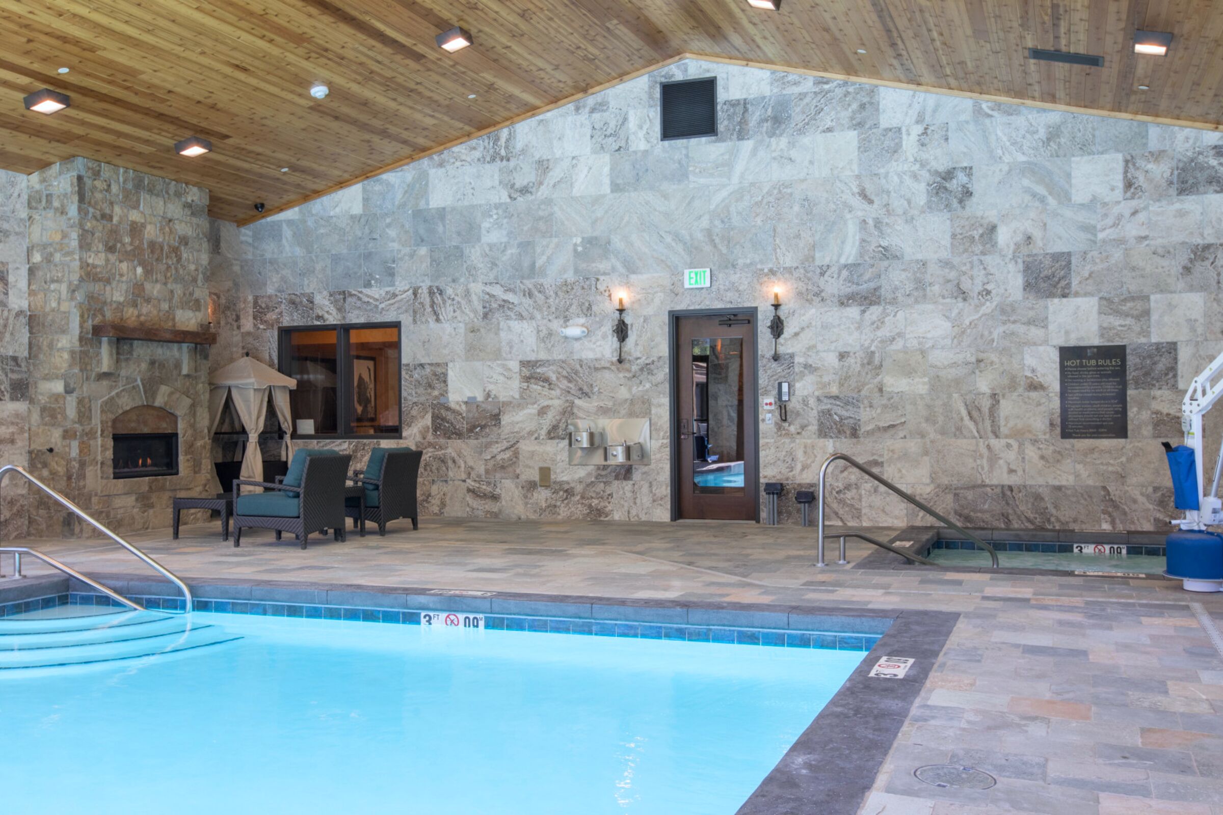 Indoor Pool & Hot Tub