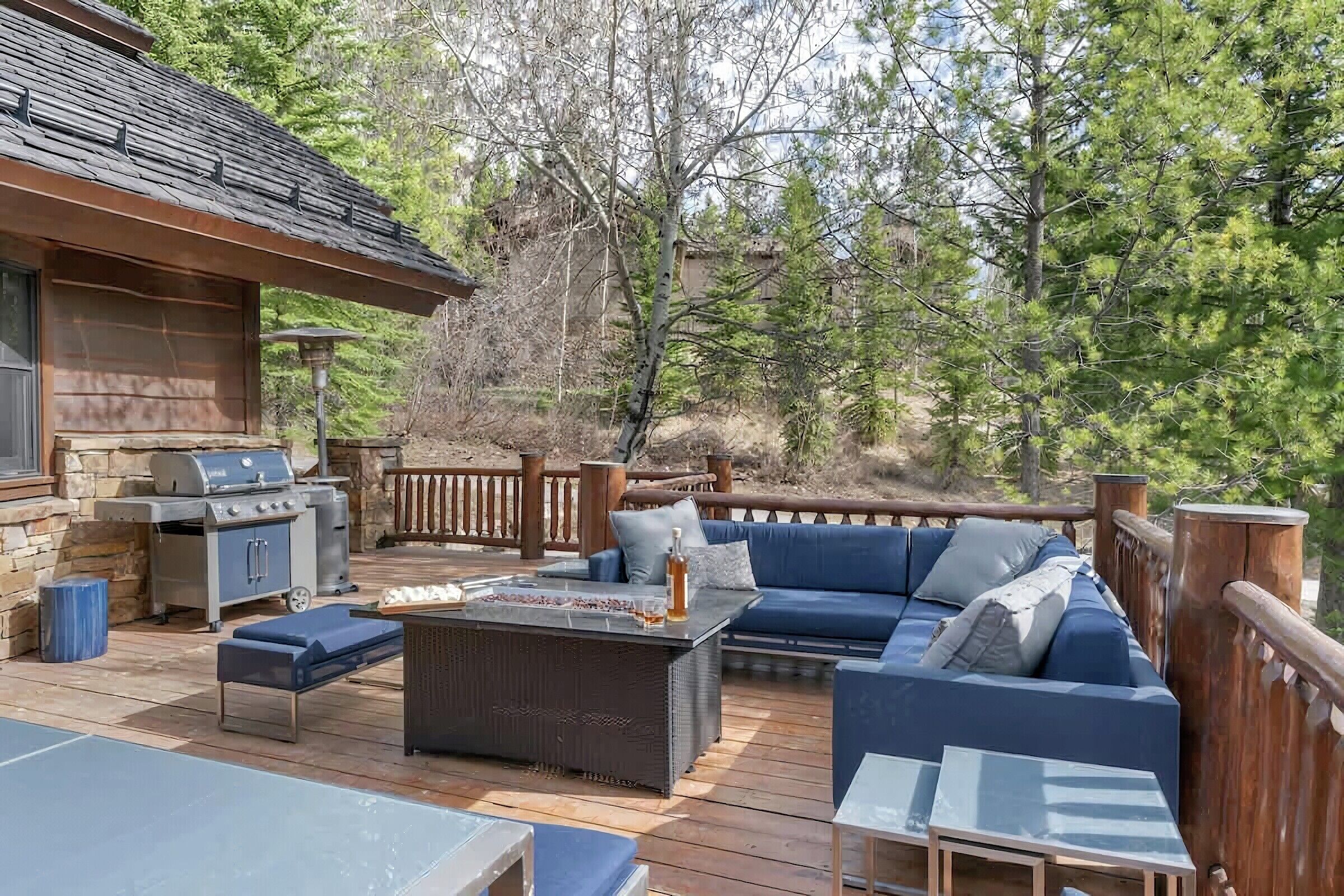 Balcony with BBQ