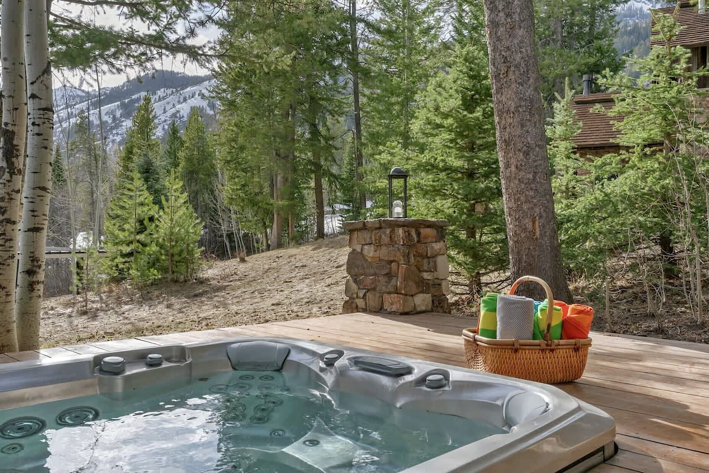 Patio with Hot Tub