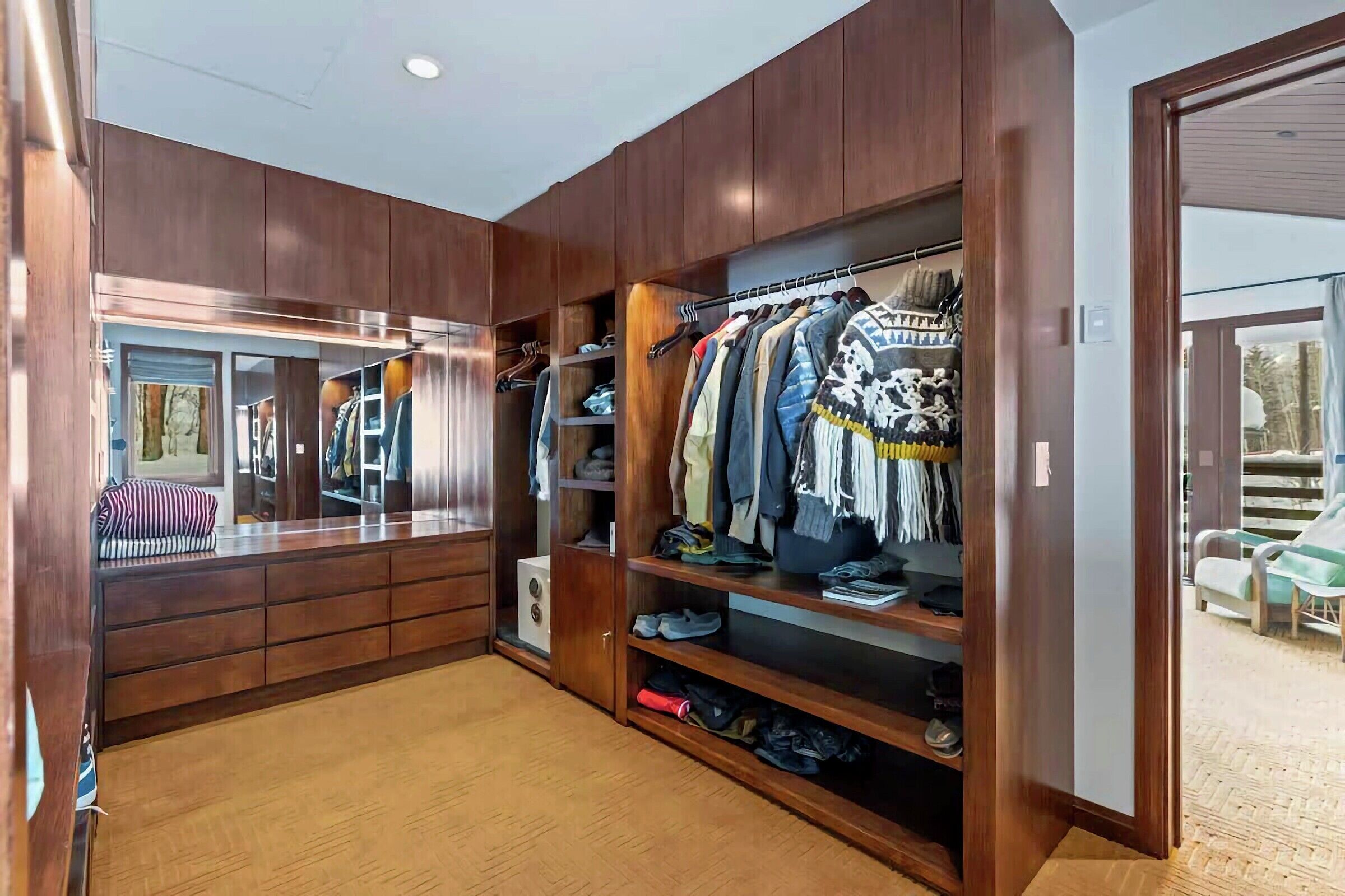 Master Walk-in Closet
