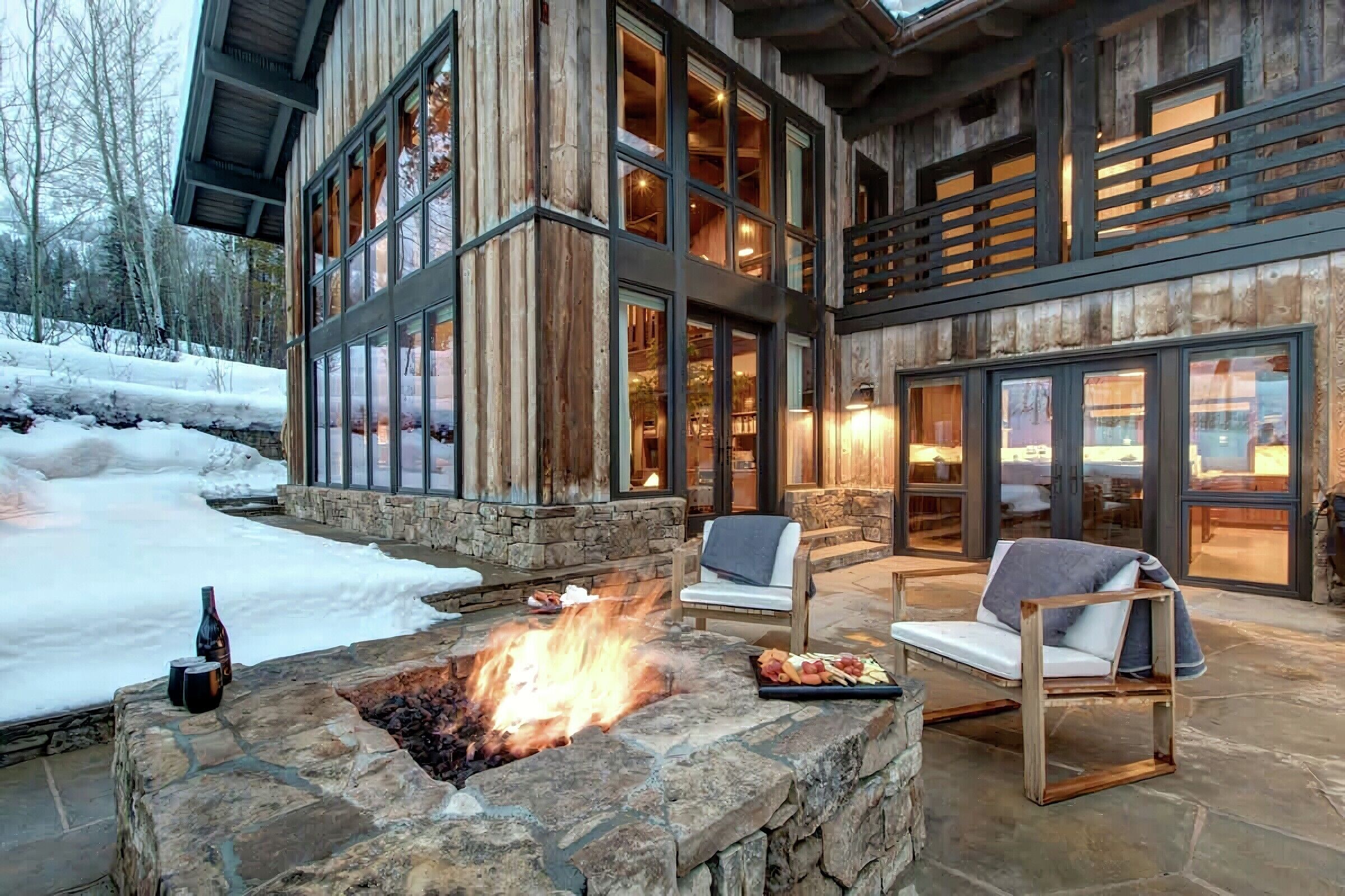 Patio with Fire Pit