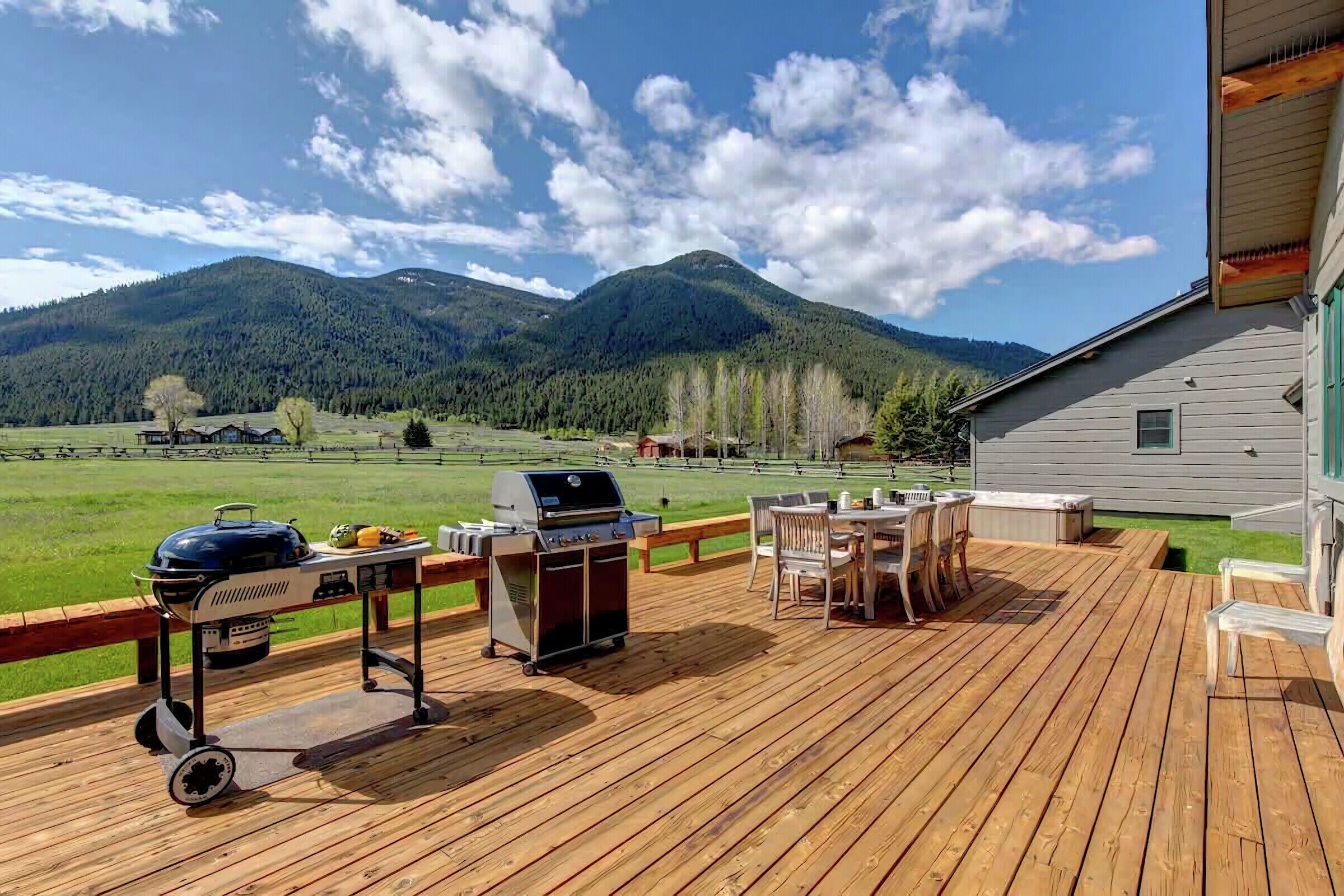 Grand Teton Vista Deck View