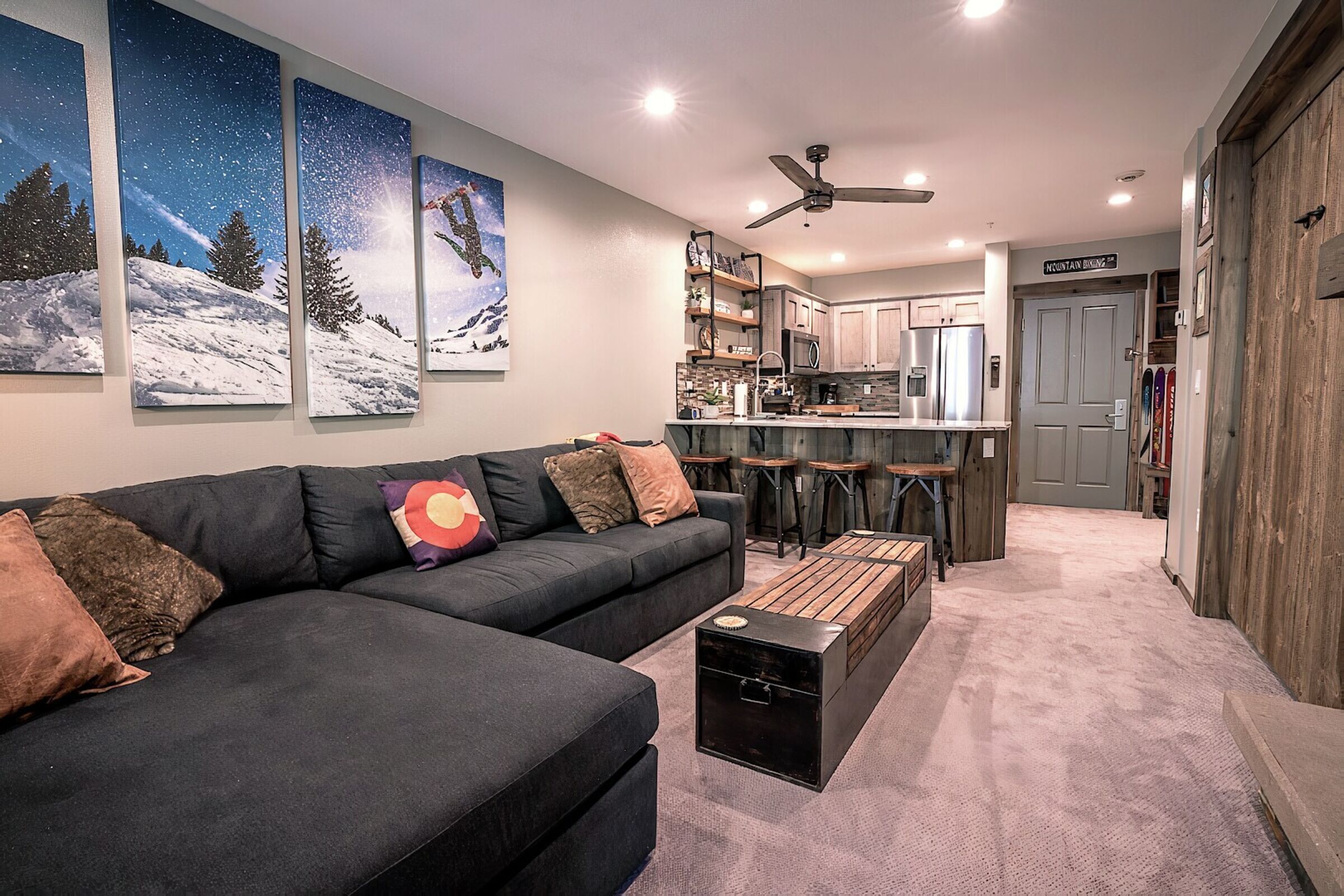 #1205 - Living Area & Kitchen