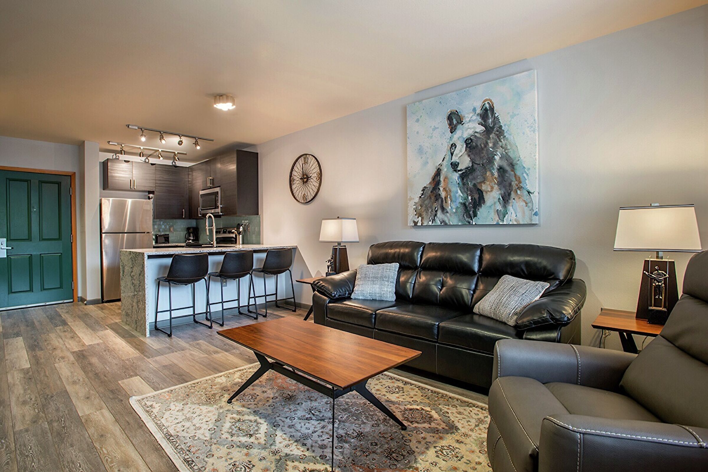 #2418 - Living Area & Kitchen