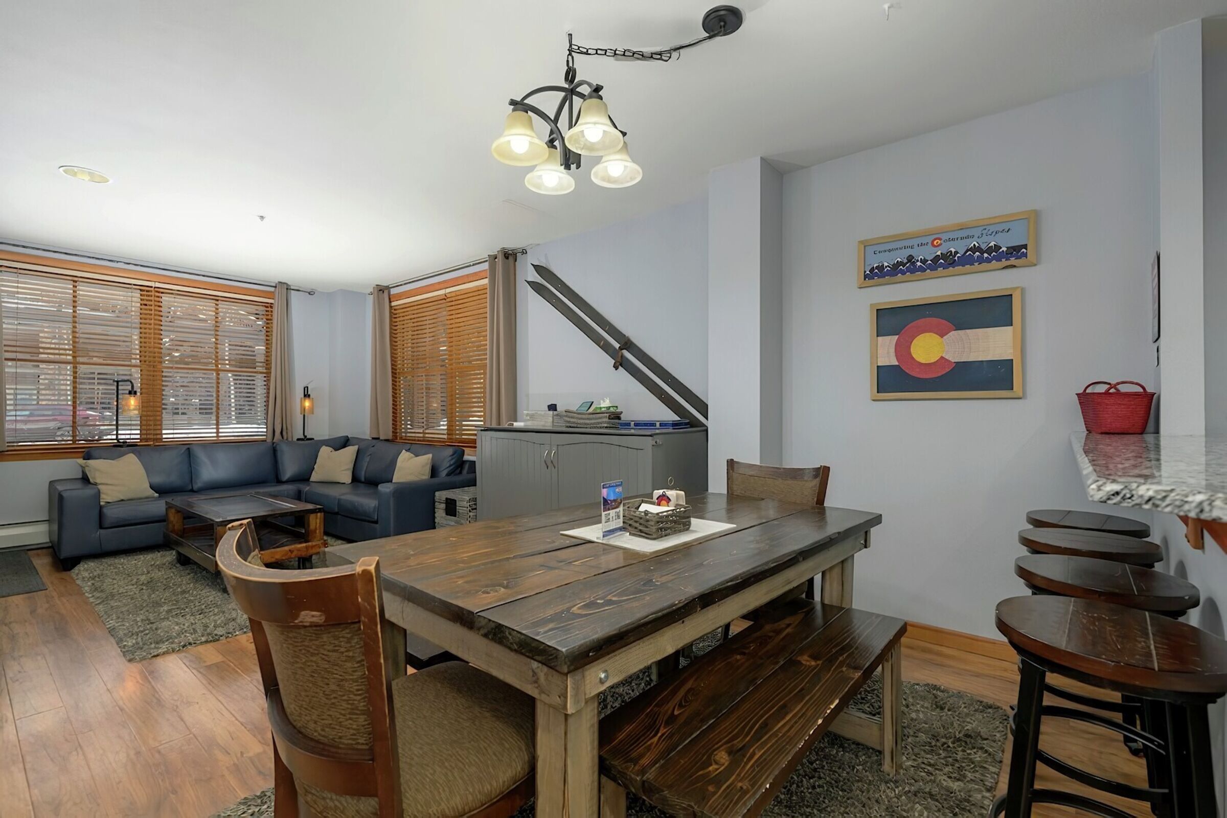 #1100 - Dining Area & Living Area