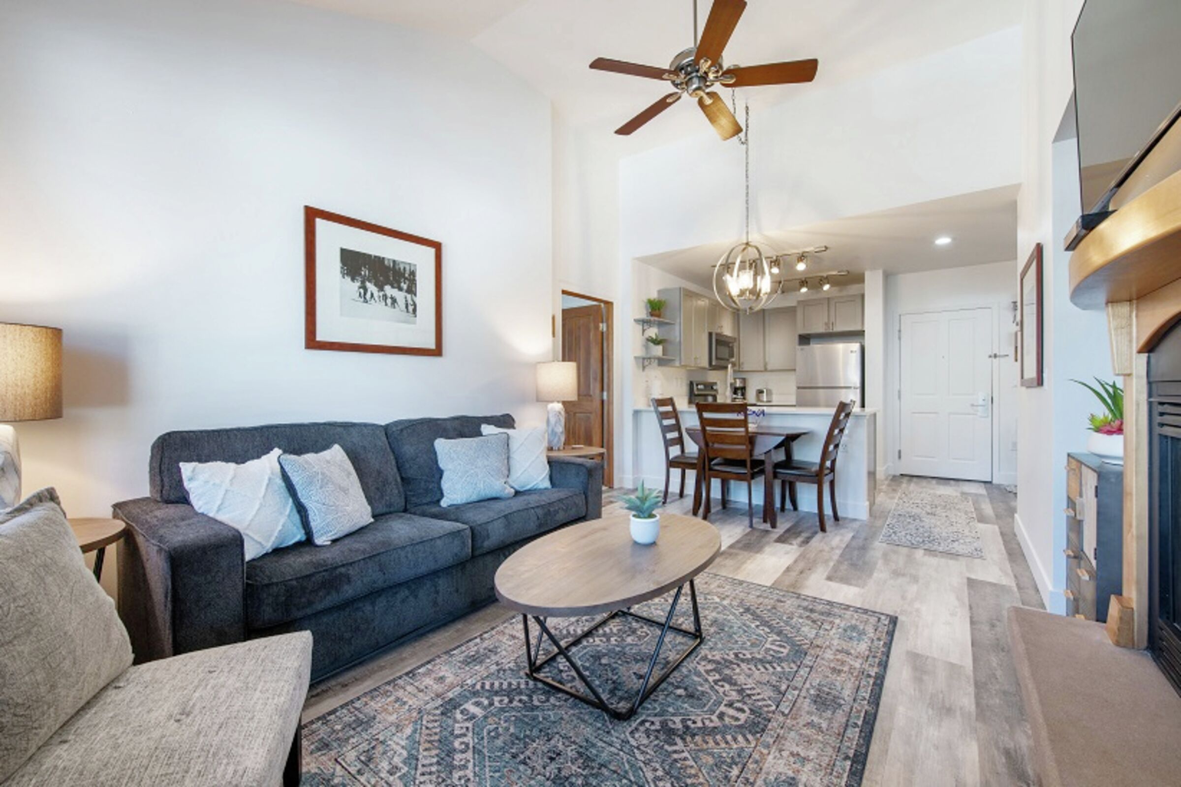Living Room & Dining Room