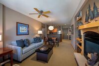 Living Area, Dining Area & Kitchen