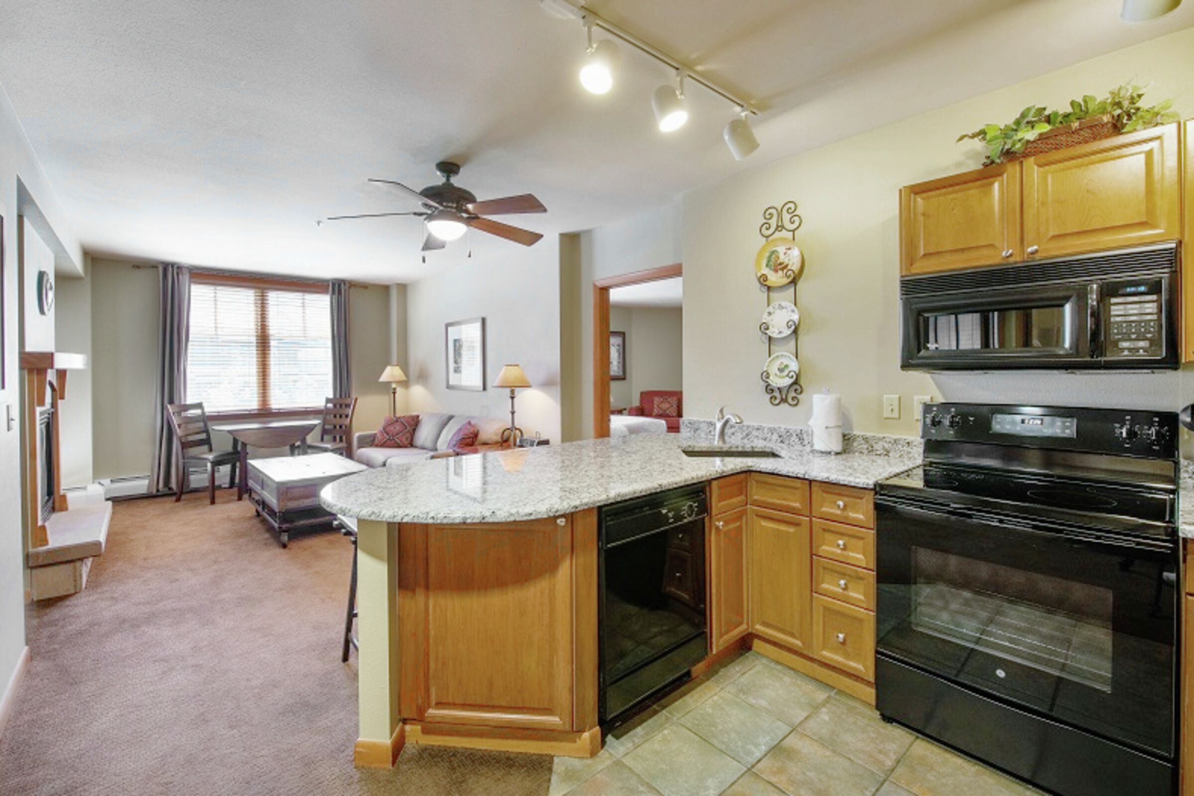Living Room & Kitchen