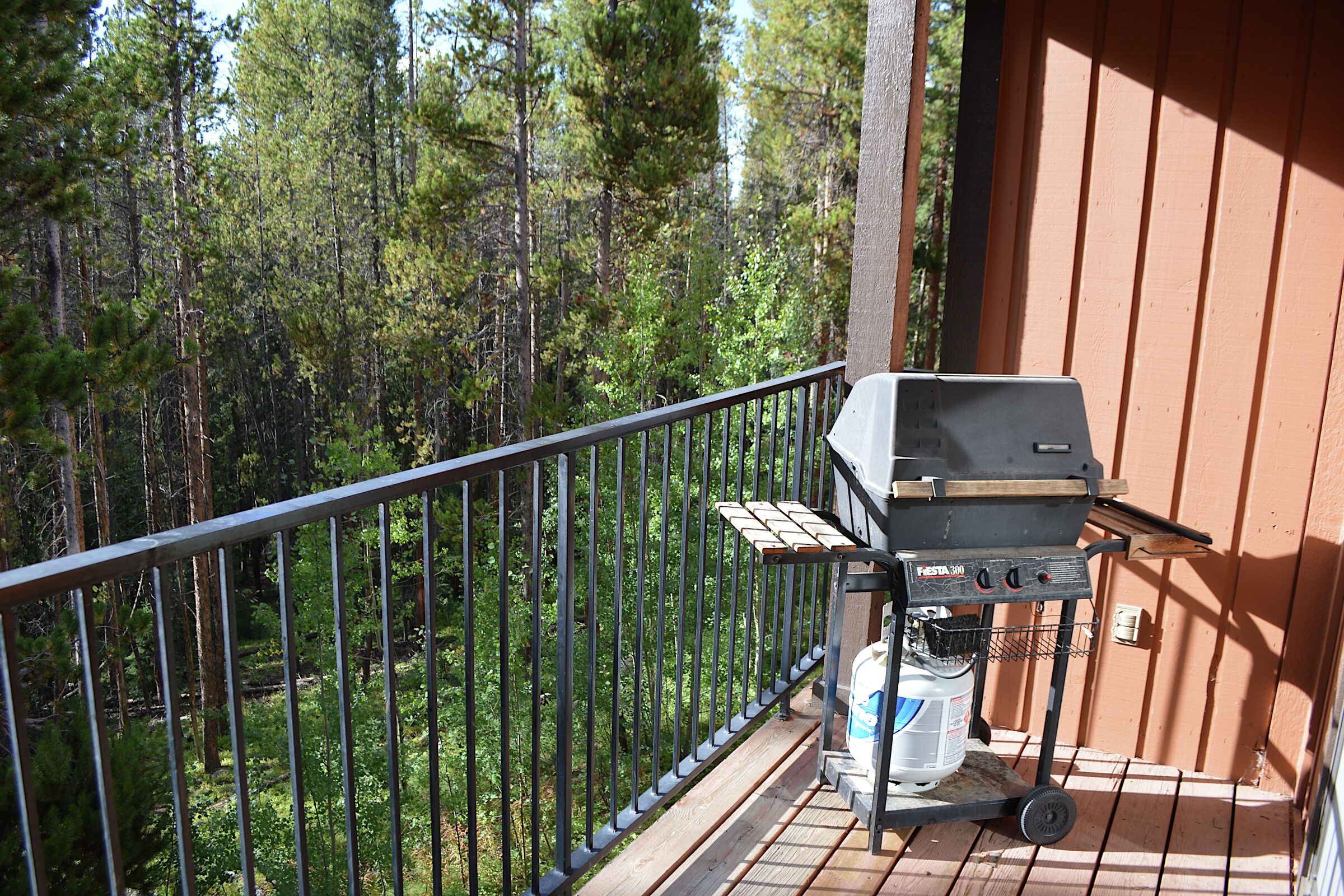 Balcony with BBQ