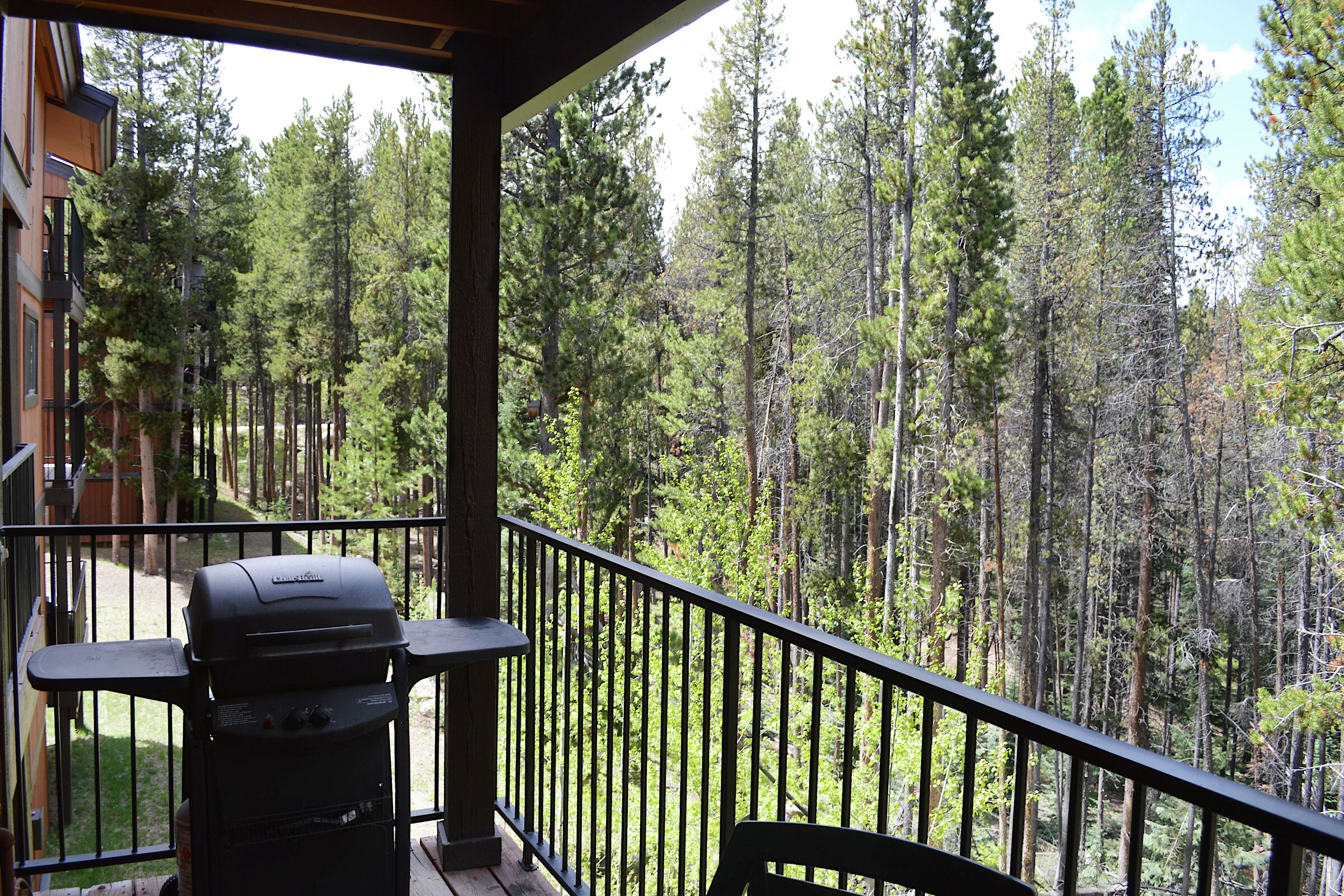 Balcony with BBQ