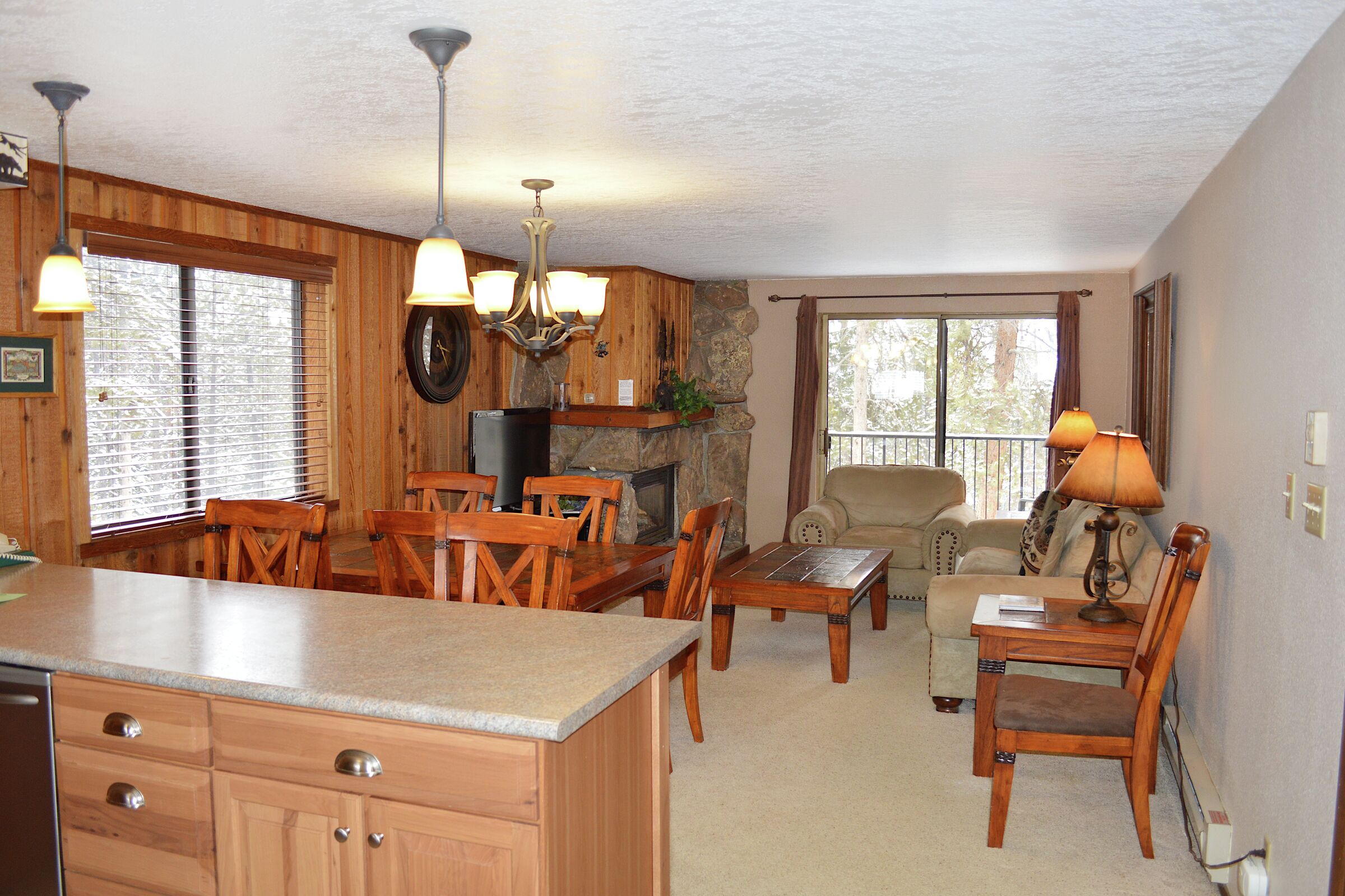 Living Room & Dining Room