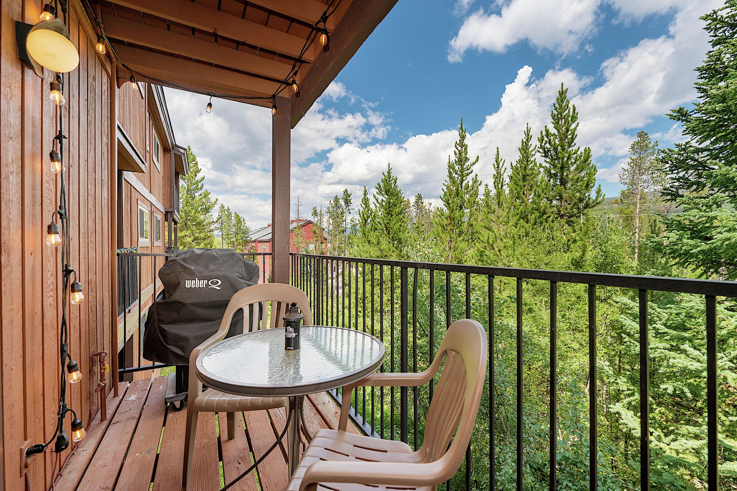 Balcony with BBQ