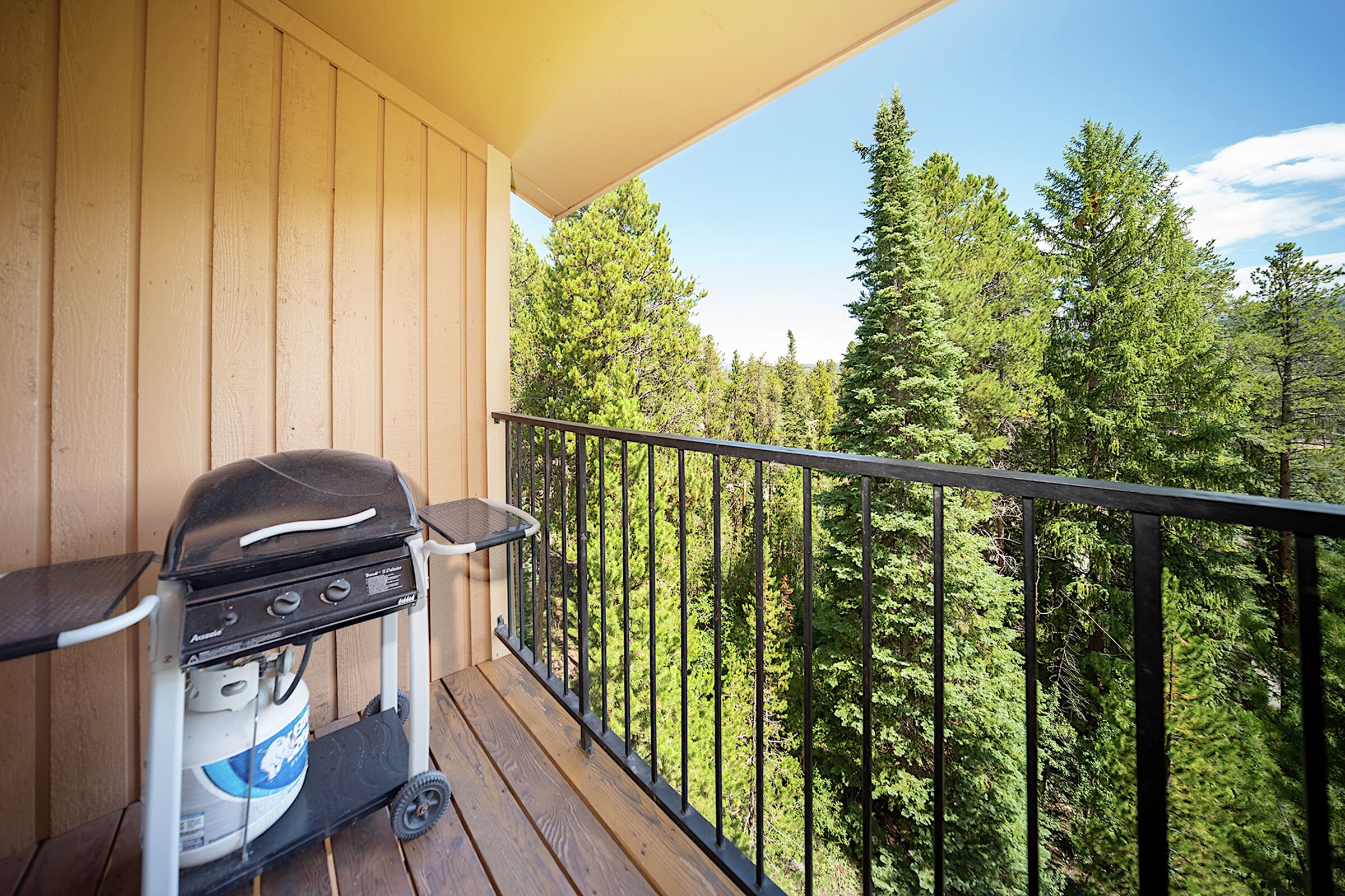 Balcony with BBQ