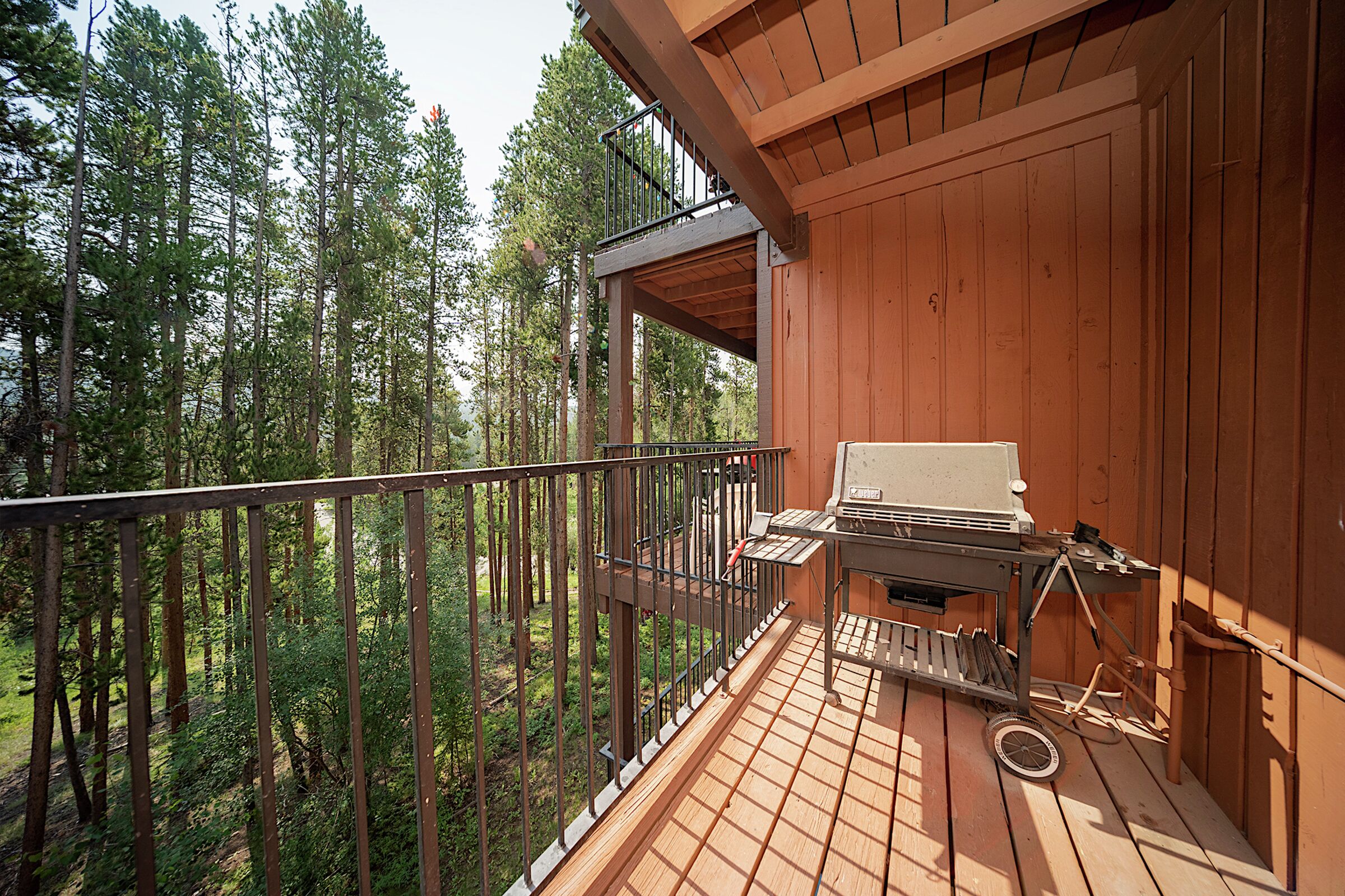 Balcony with BBQ