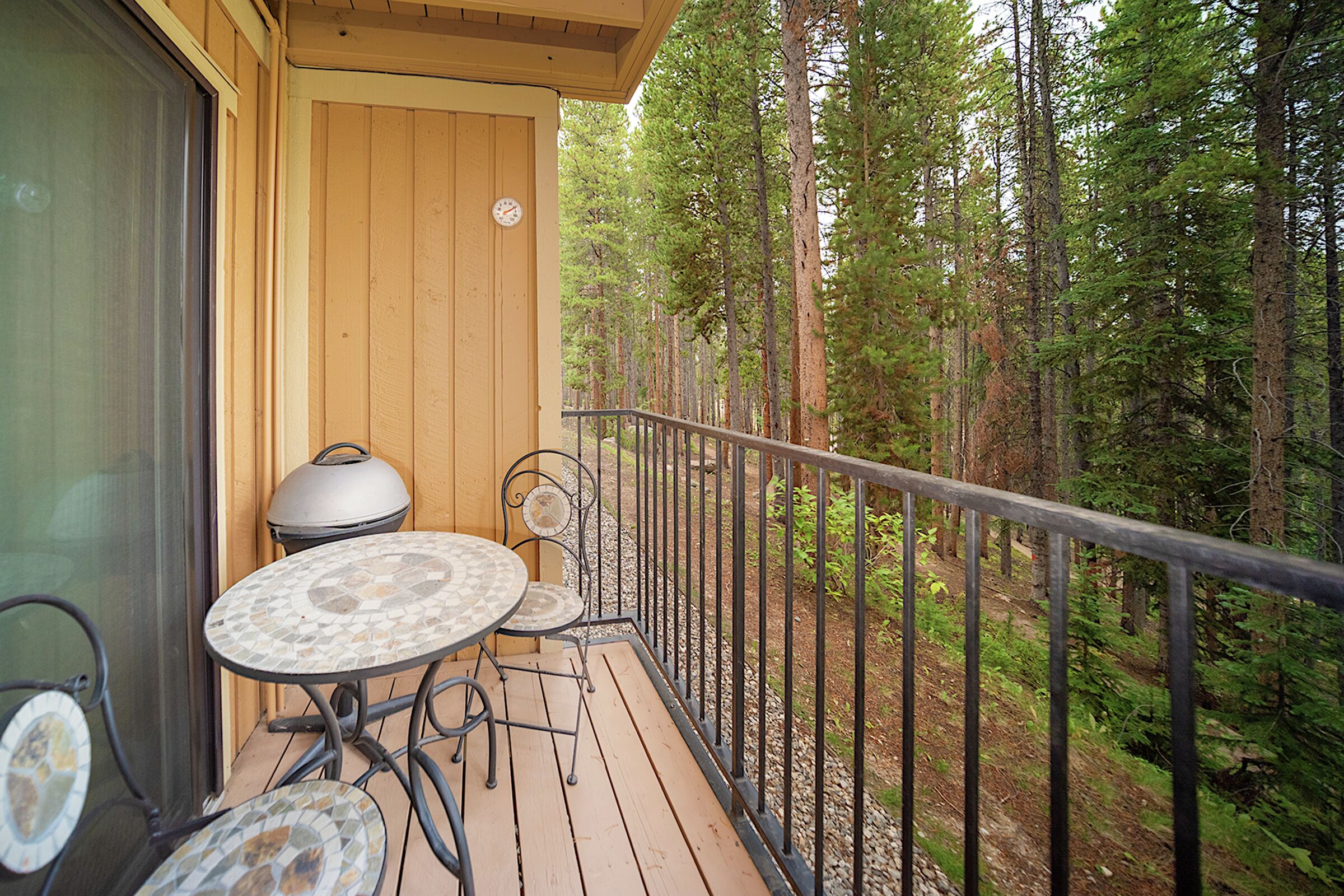 Balcony with BBQ