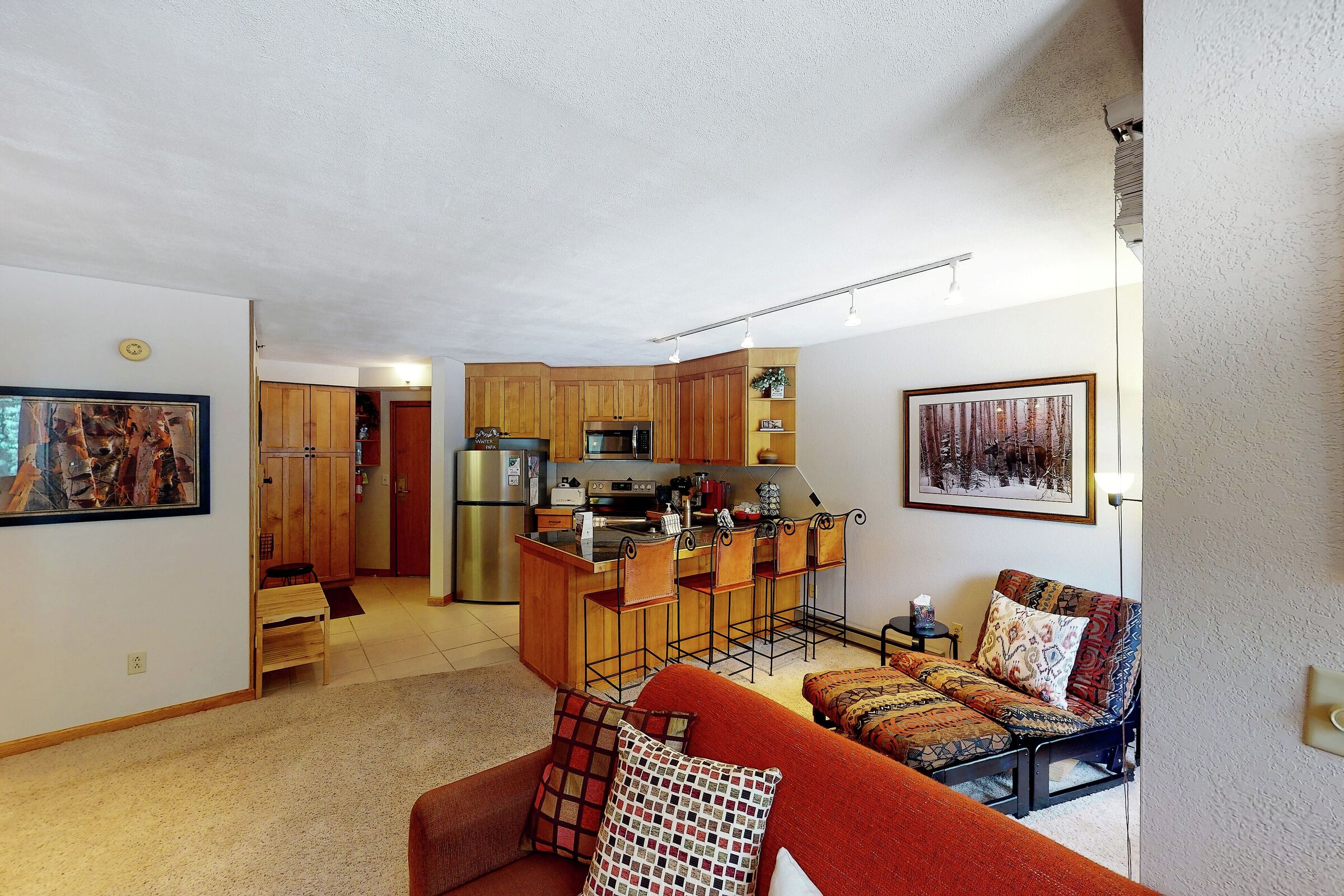 Studio Living Area
