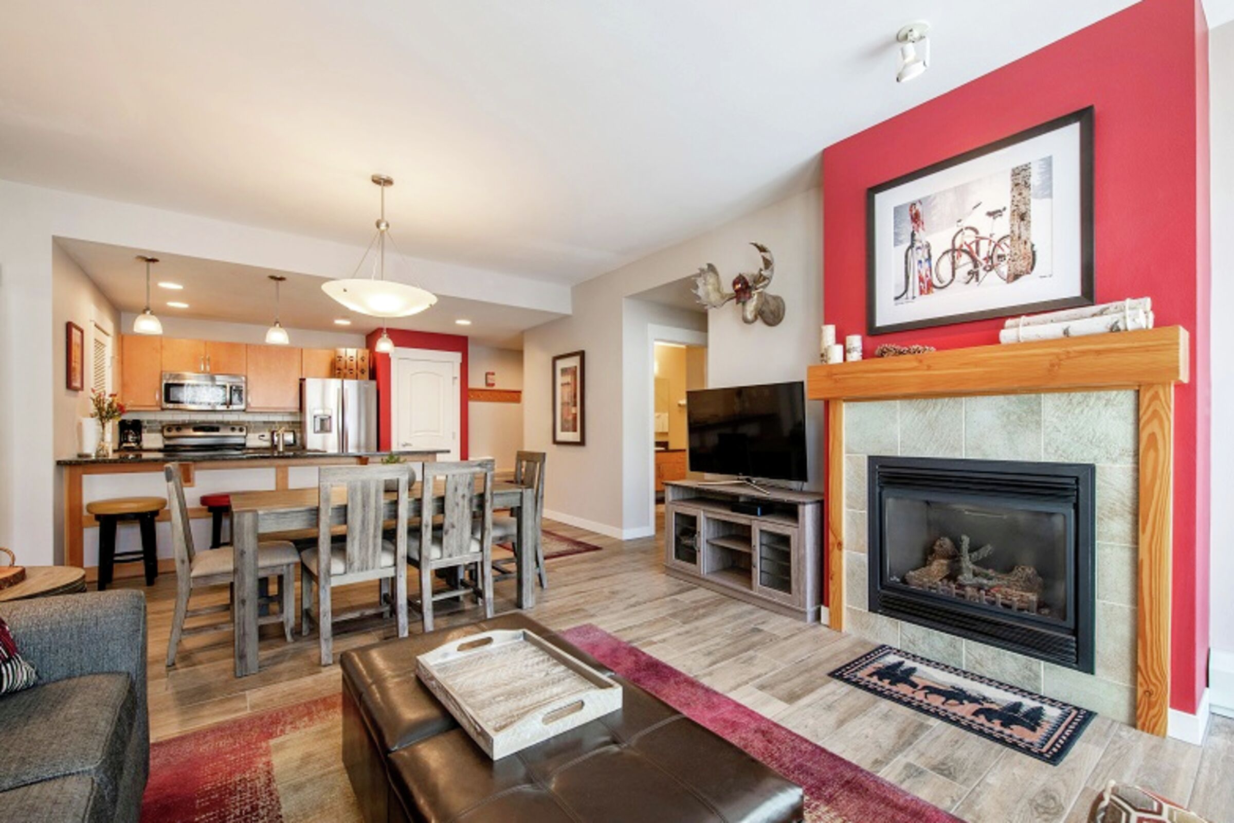 Living Room & Dining Room
