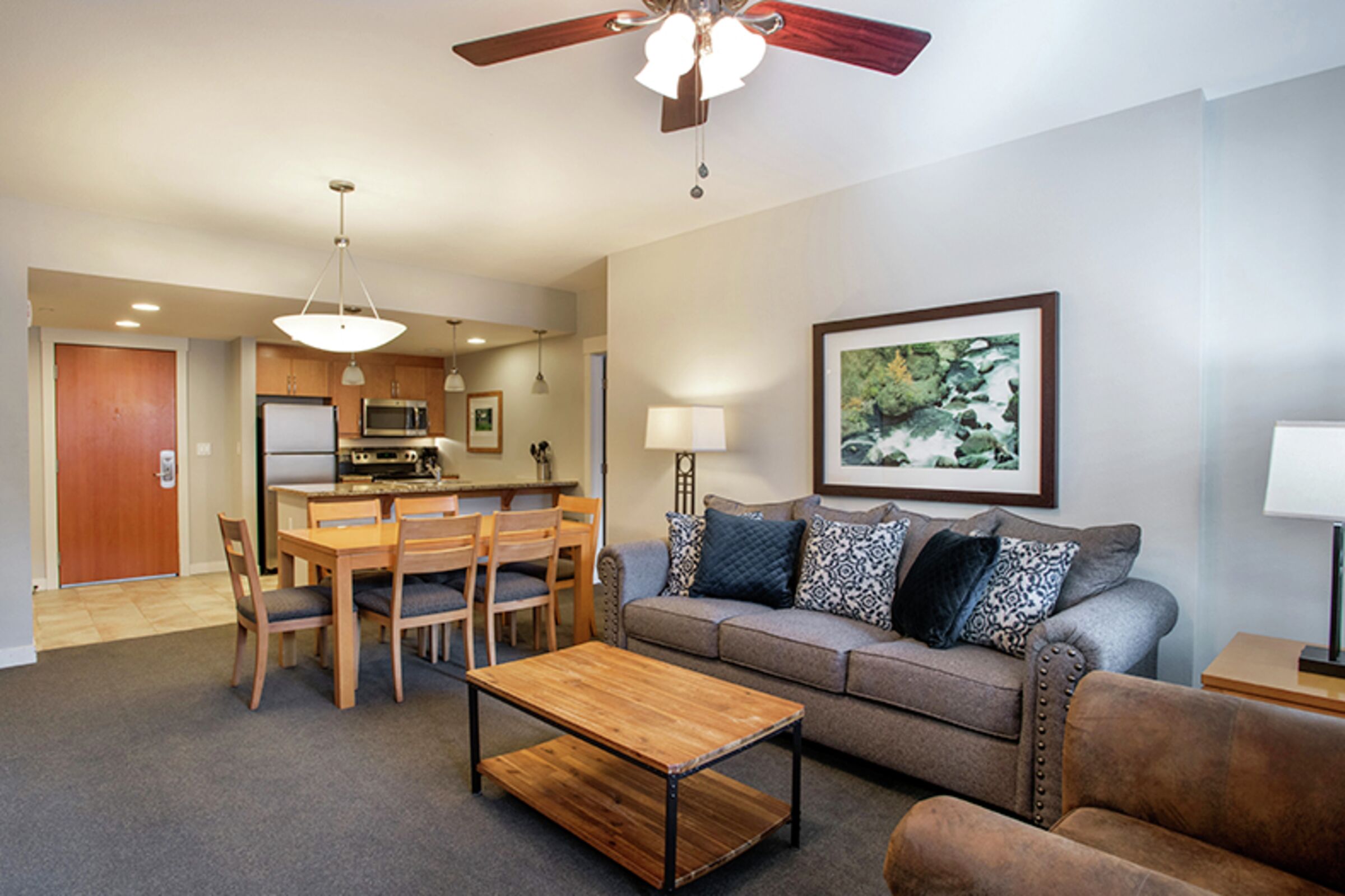 Dining Room & Living Room