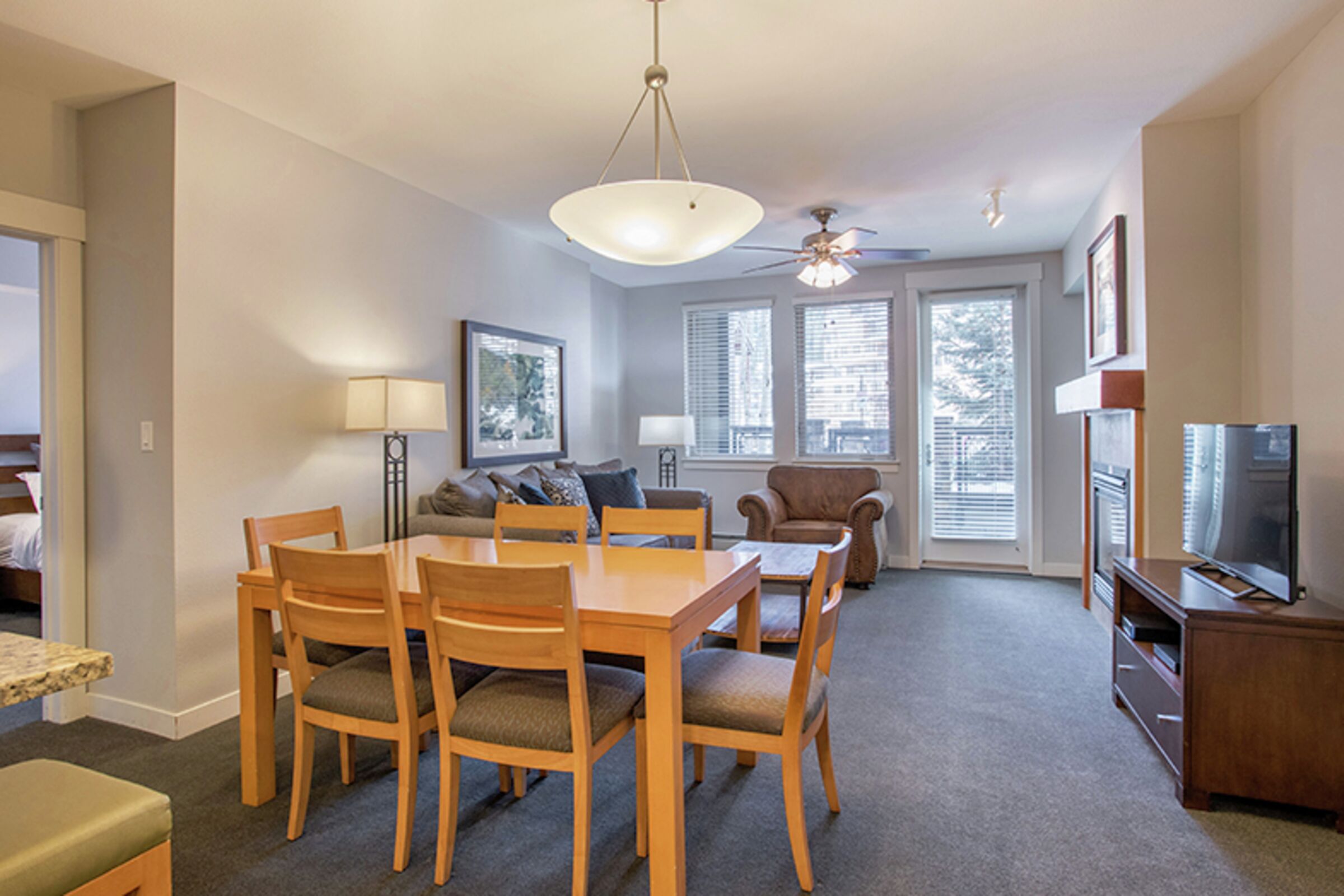 Dining Room & Living Room