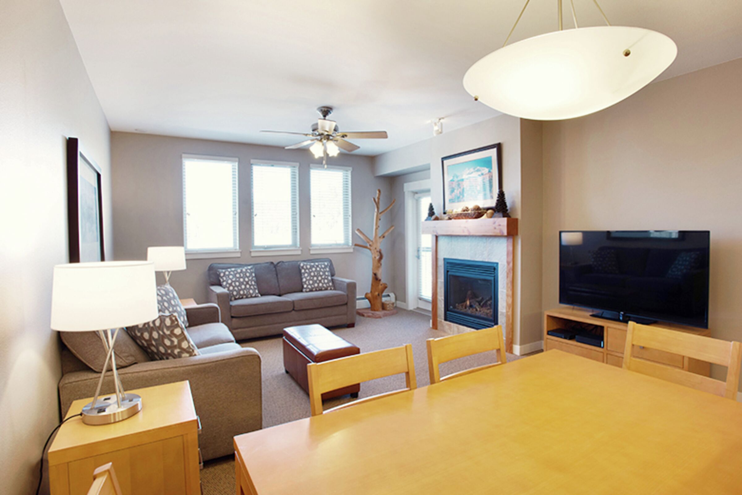 Living Room & Dining Room