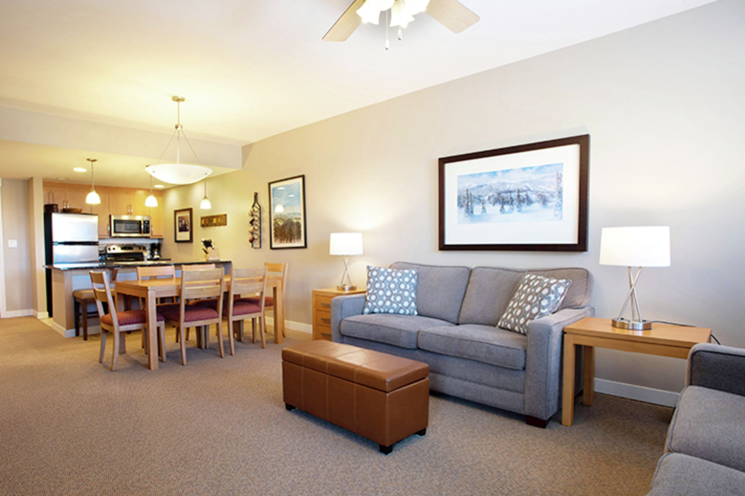 Living Room & Dining Room