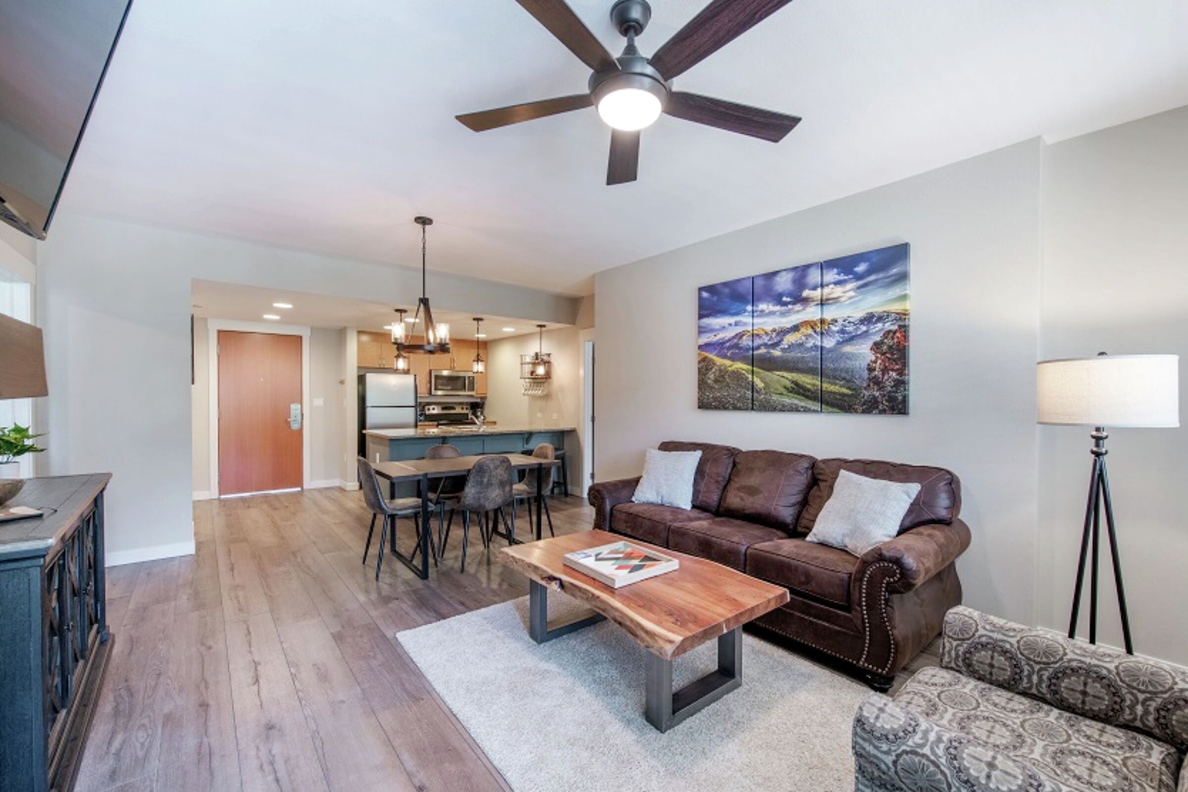 Living Room & Dining Room