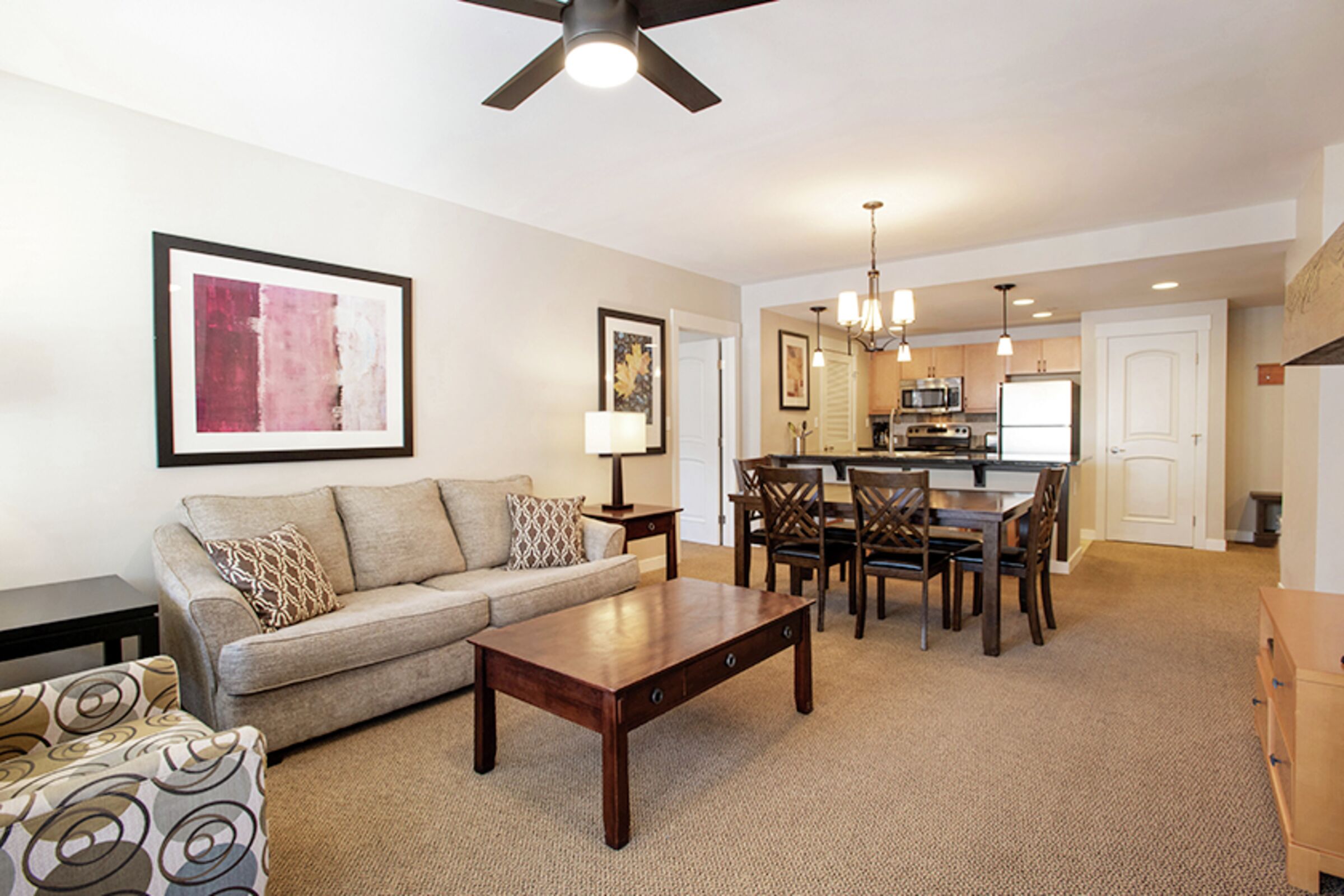 Living Room & Dining Room