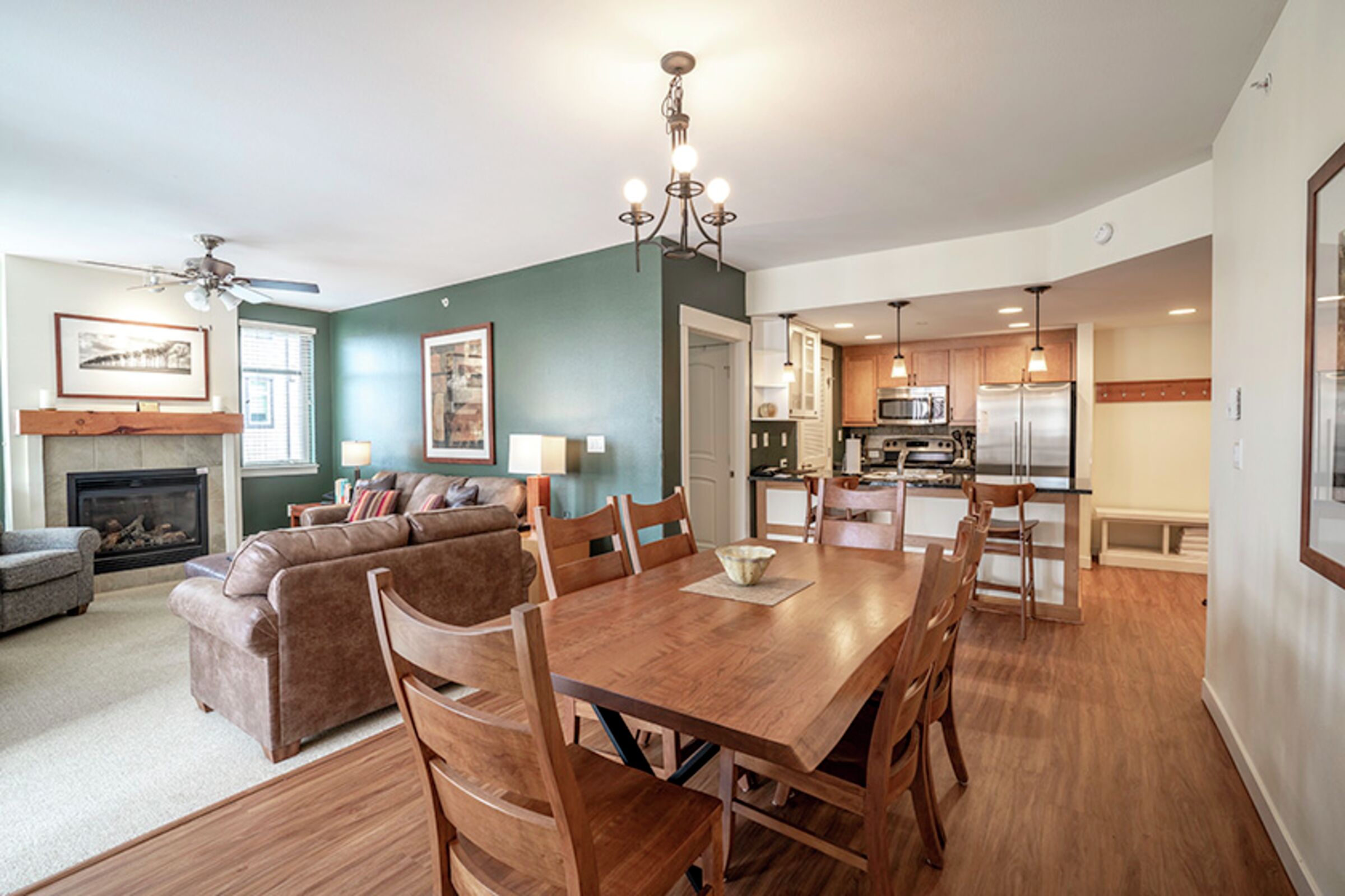 Living Room & Dining Room