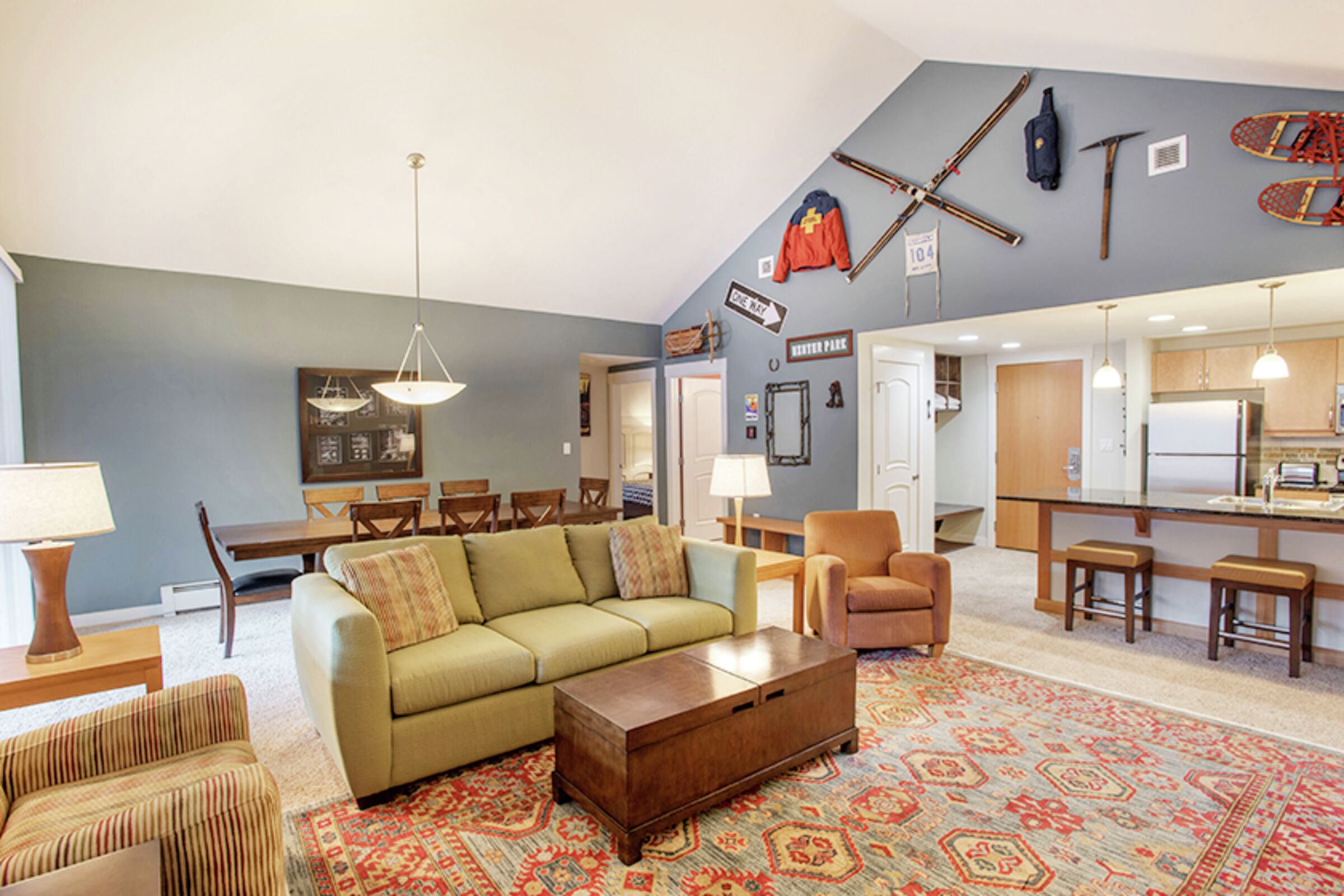 Living Room & Dining Room