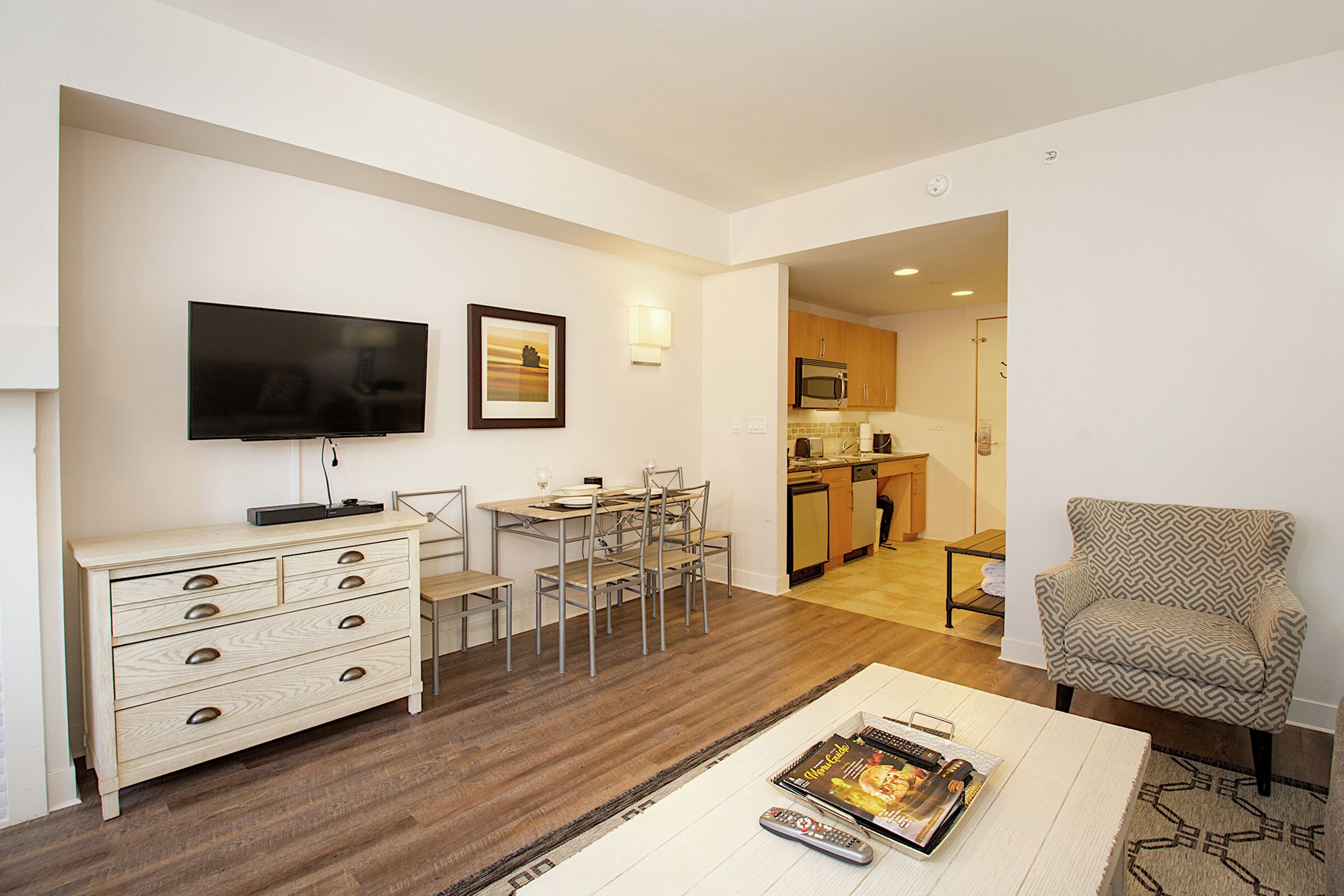 Studio Living Area
