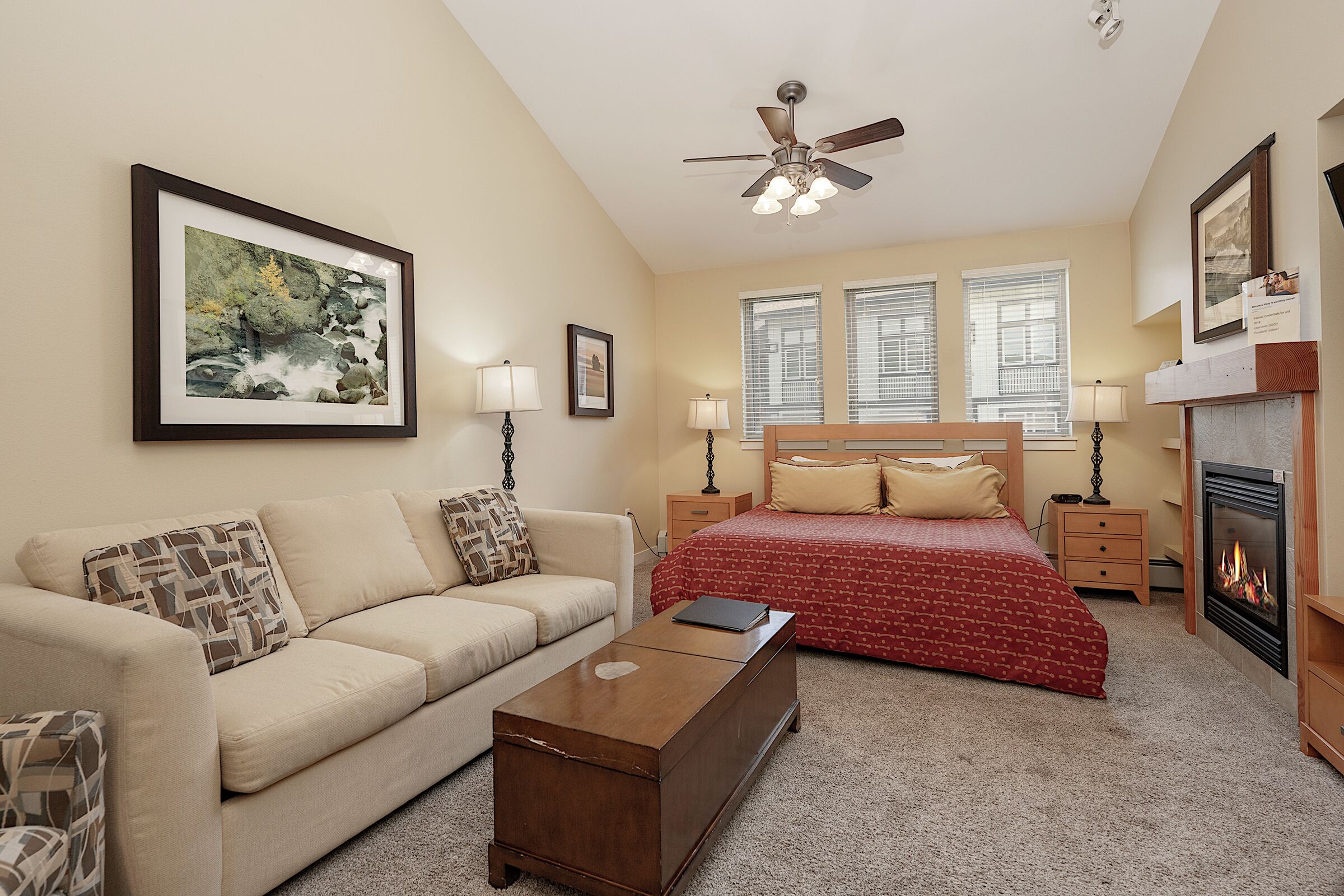 Studio Living Area