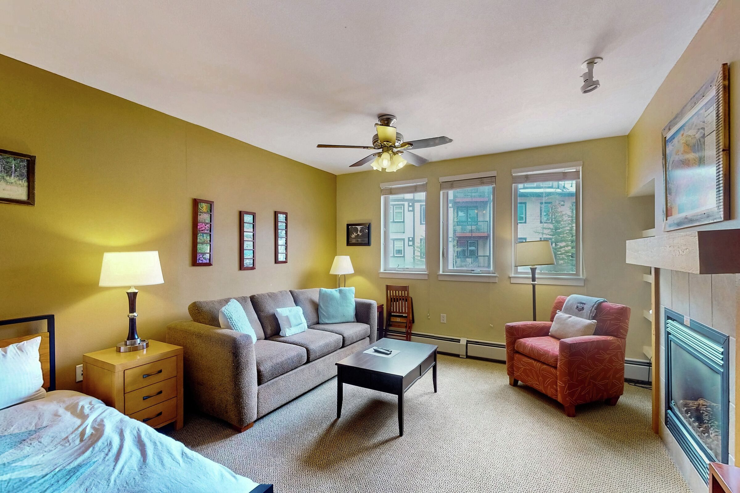 Studio Living Area