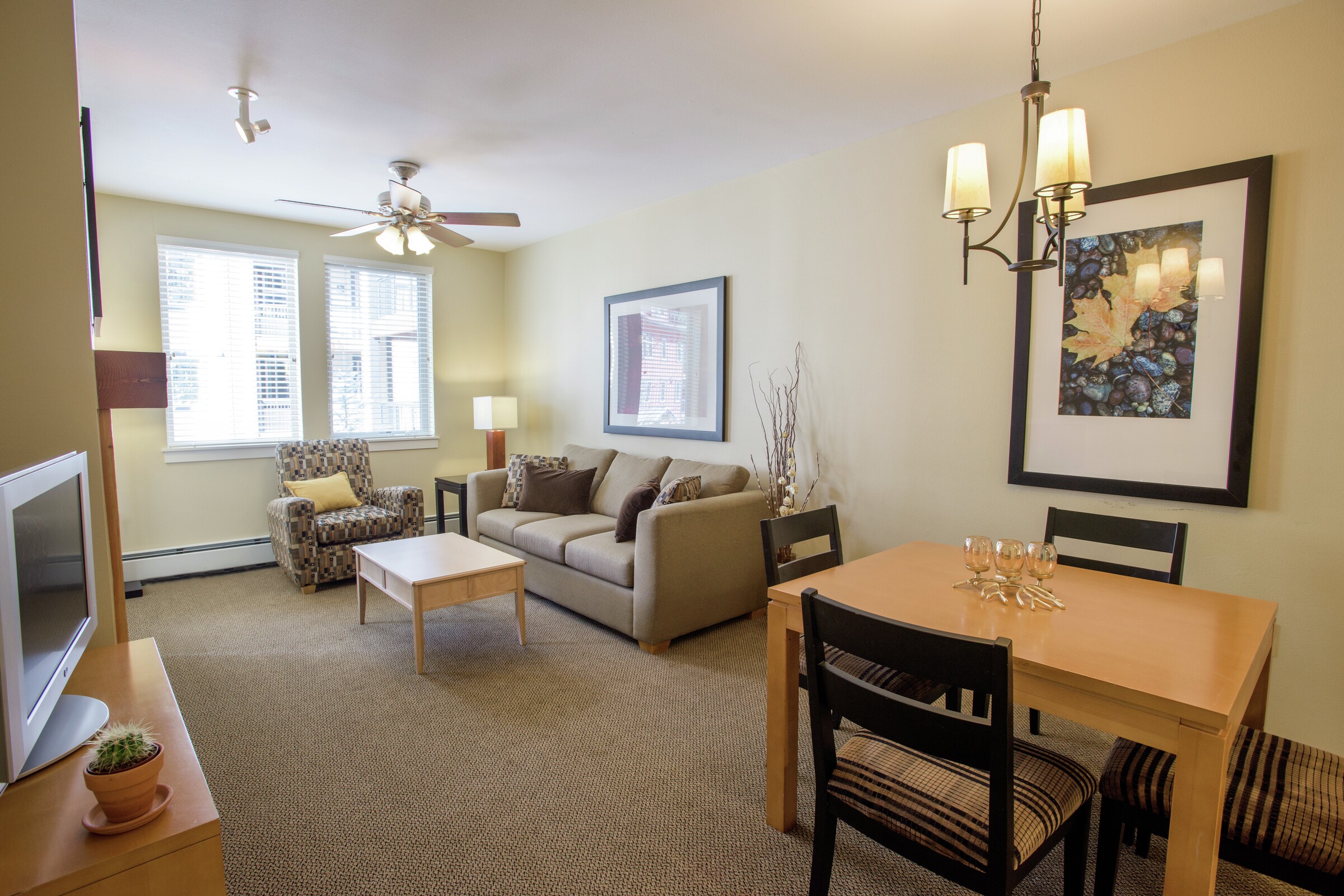 Dining Room & Living Room
