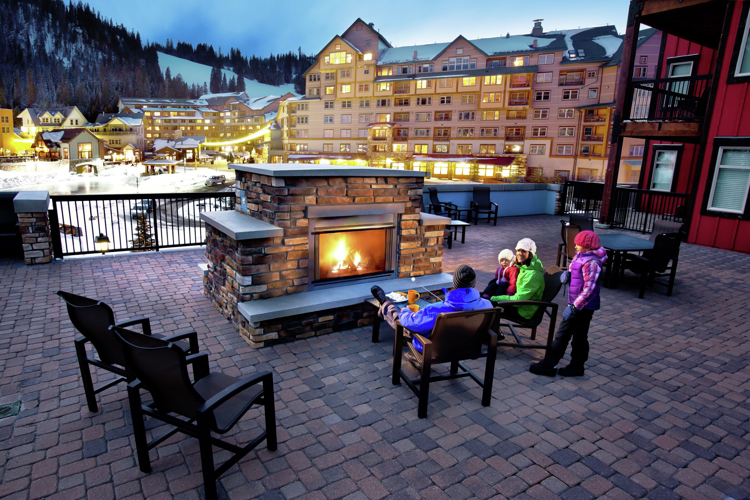 Outdoor Fireplace