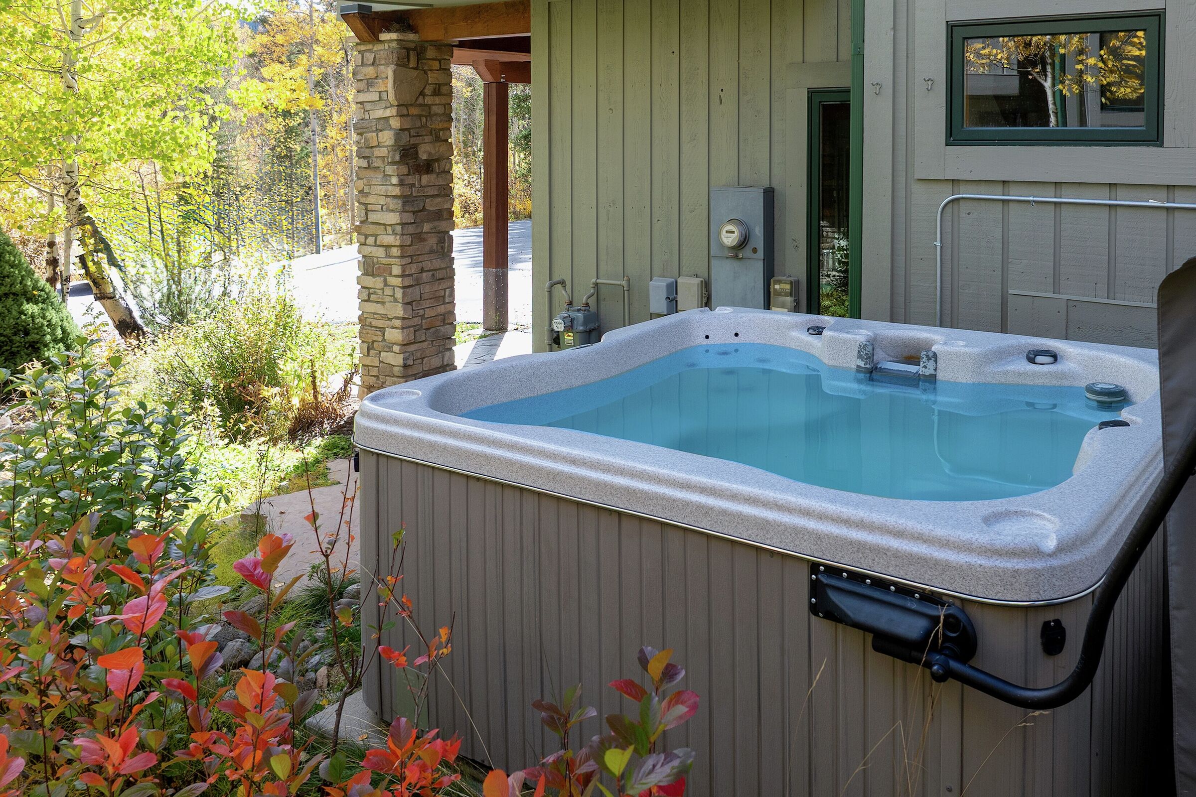 Patio with Hot Tub