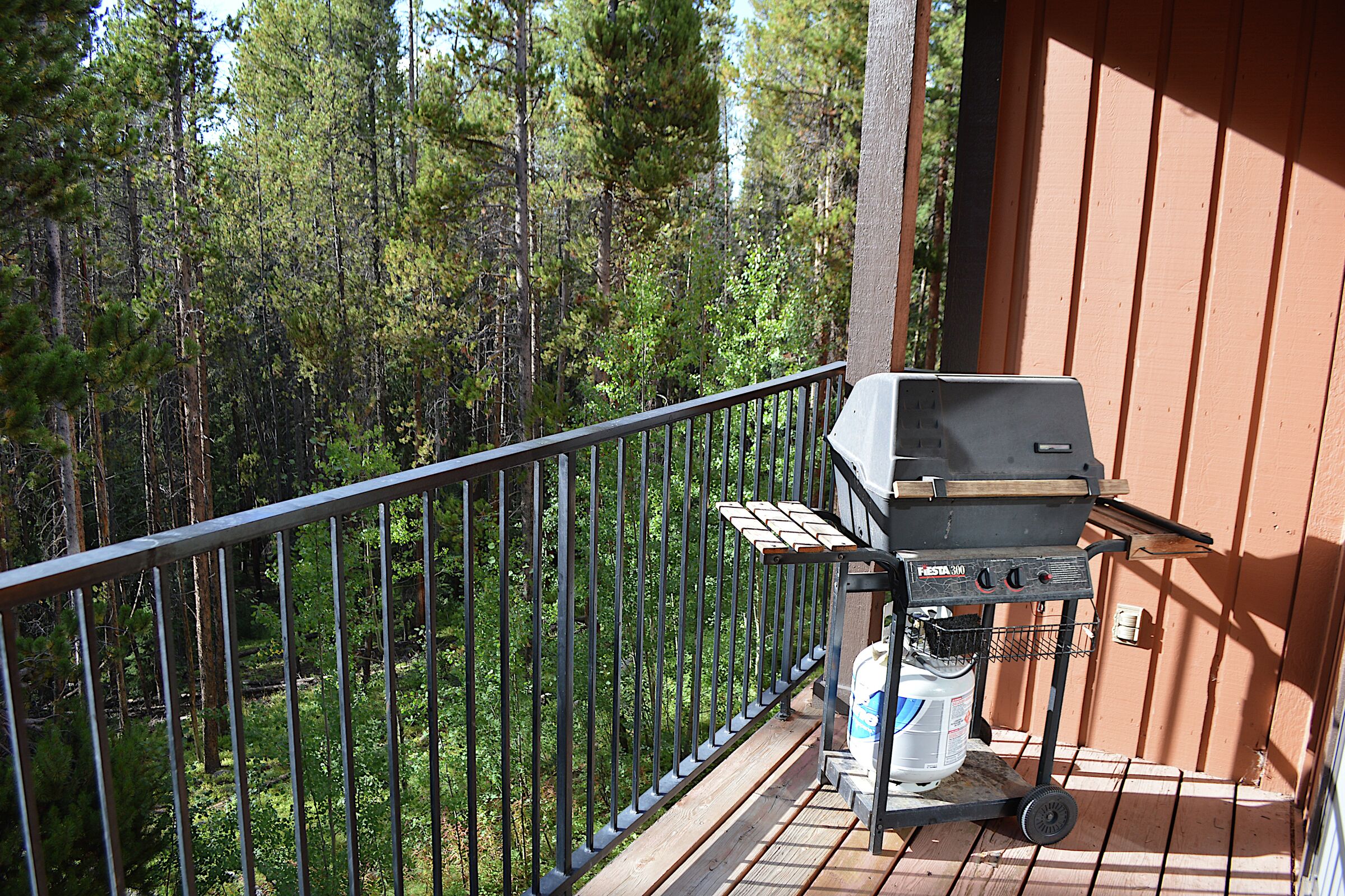 Balcony with BBQ