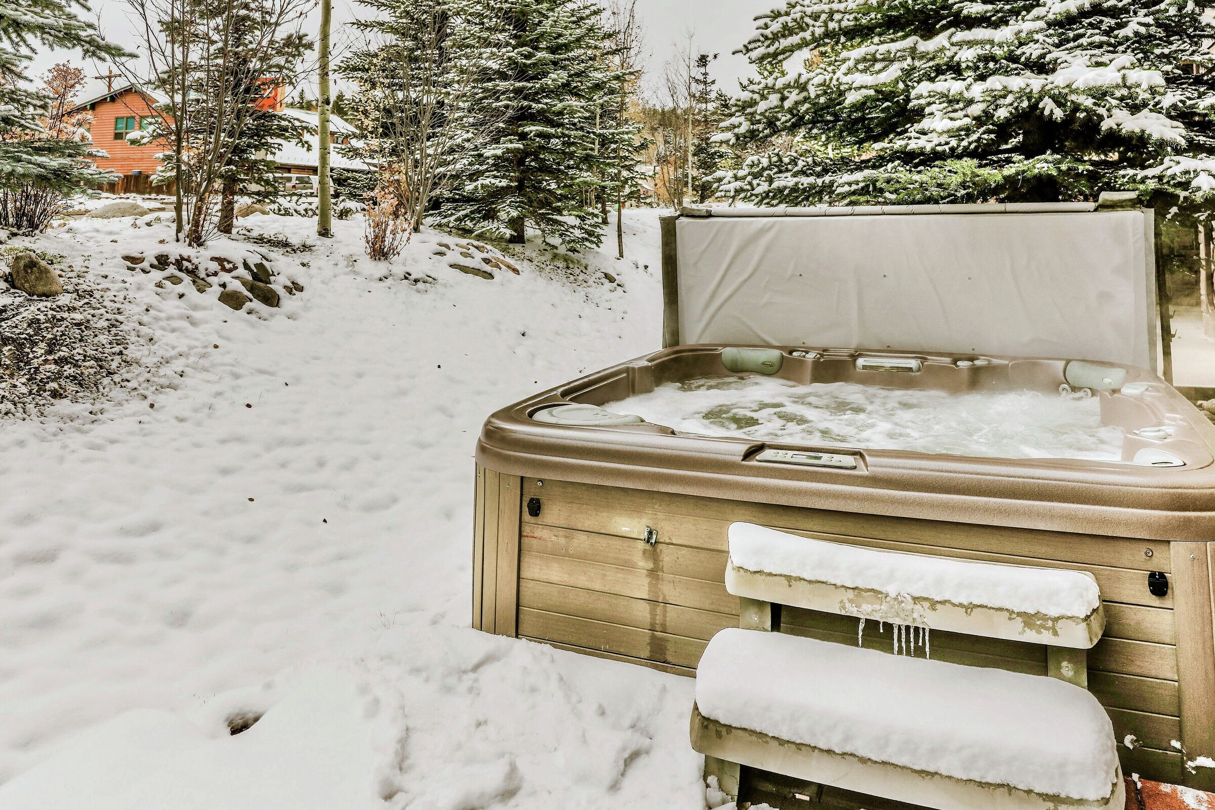 Patio with Hot Tub