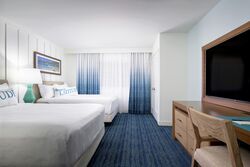 Two Queens - Hotel Bedroom