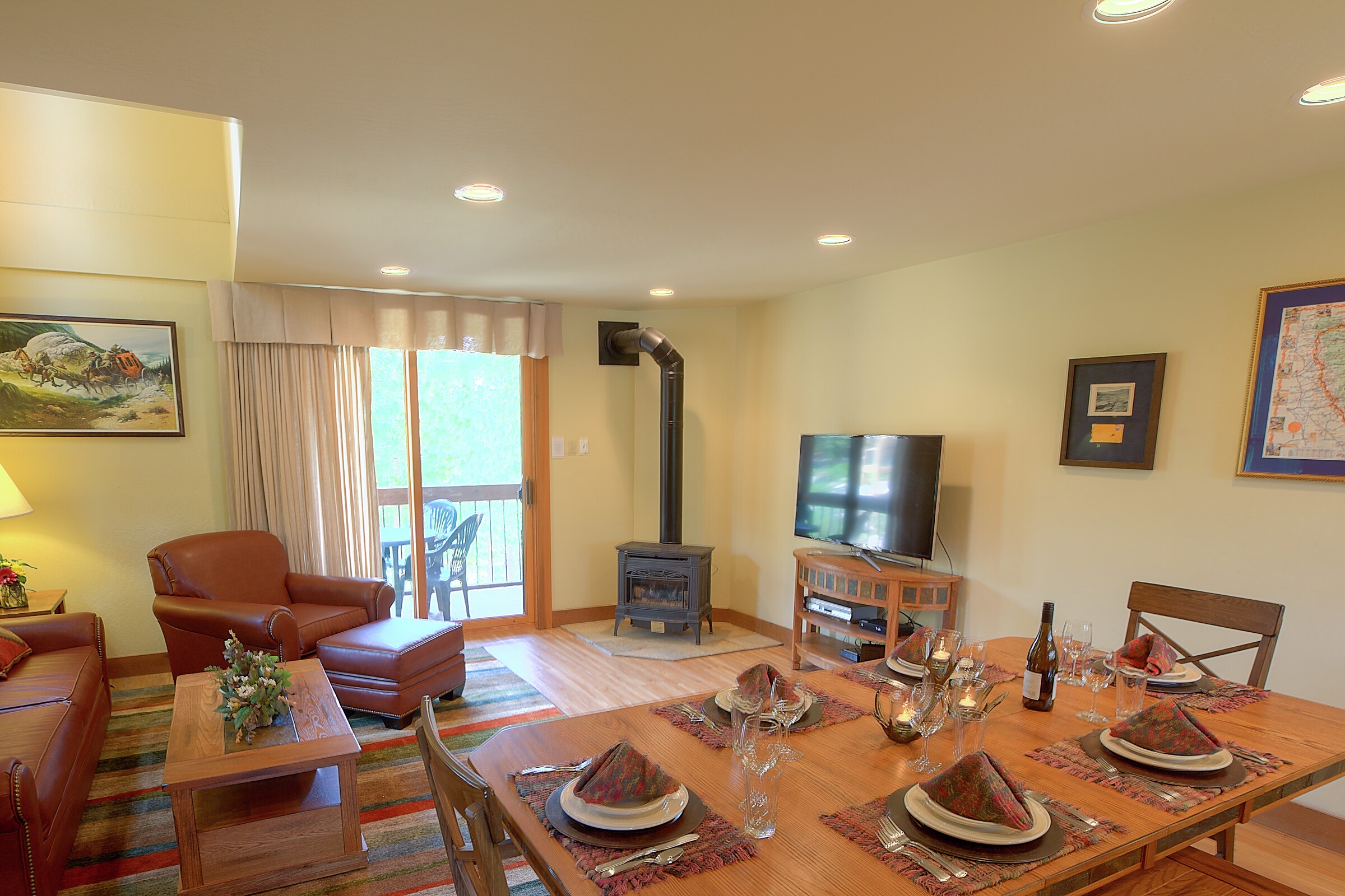 Living Room & Dining Room