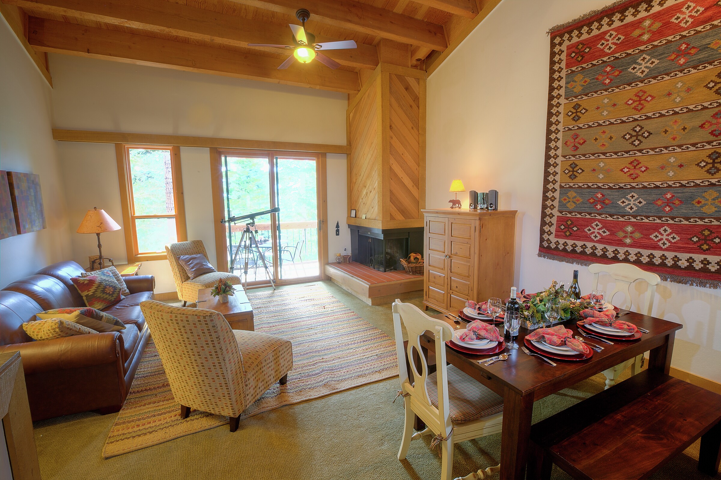 Living Room & Dining Room
