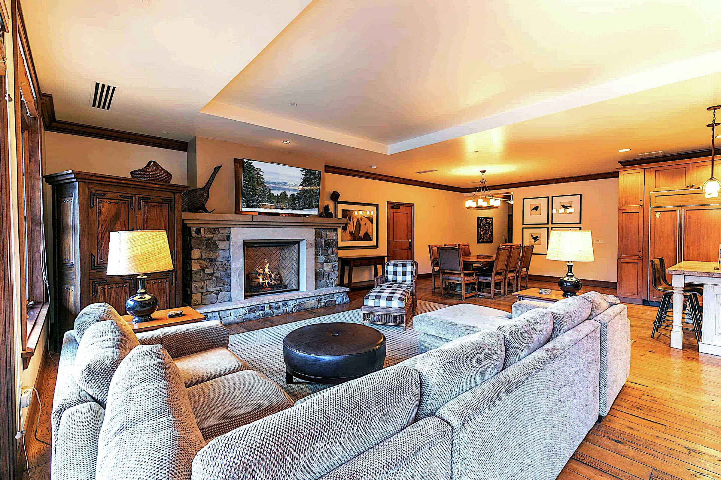 Living Room & Dining Room