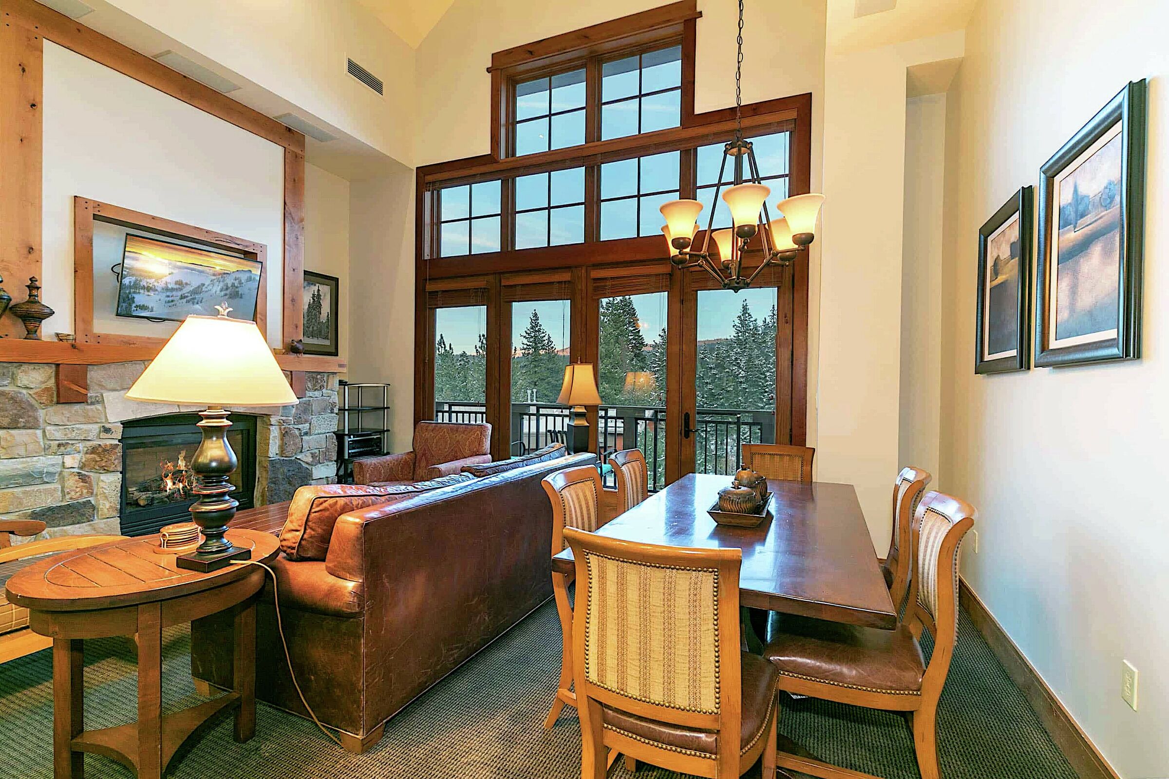 Dining Room & Living Room