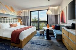 King - Hotel Room Sleeping Area